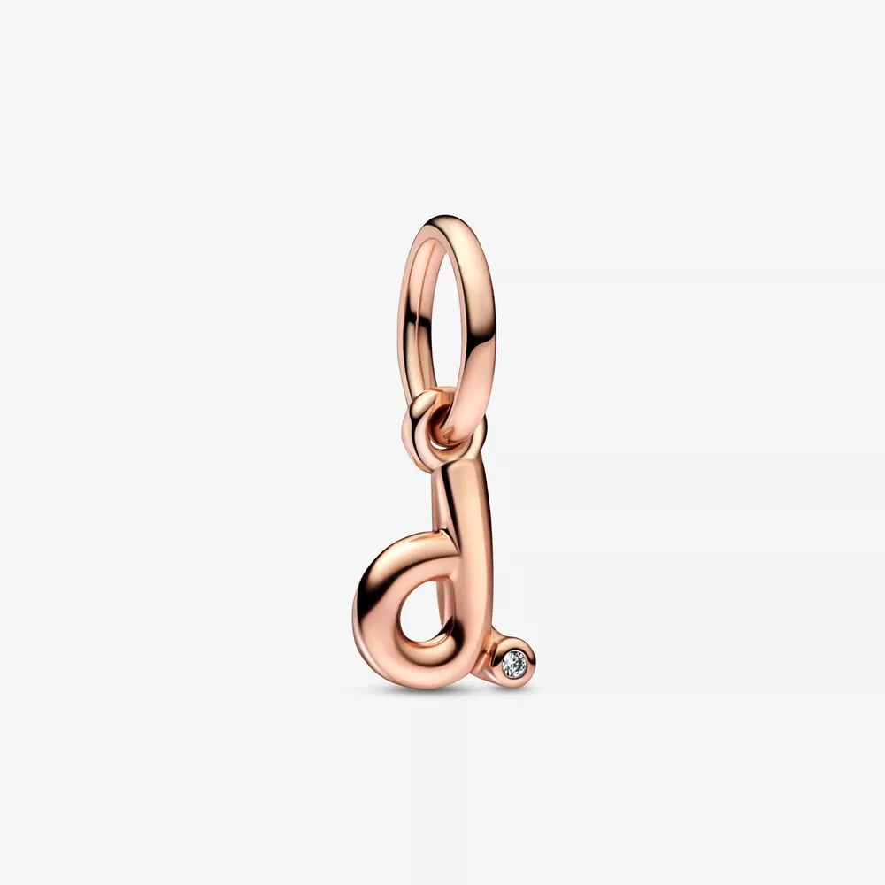 pandora letra d colgante con guión del alfabeto 782534c01