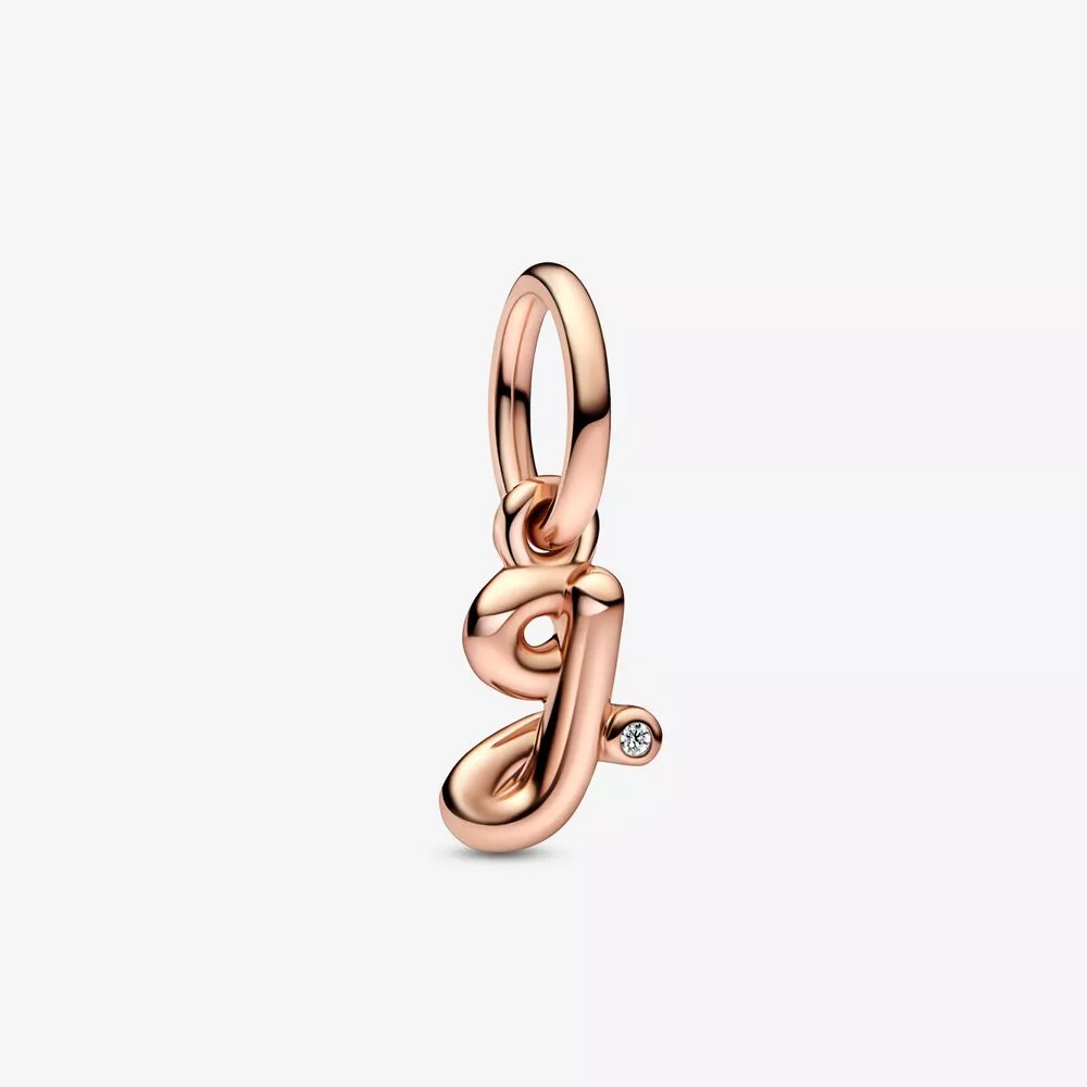 pandora letra g colgante de alfabeto script 782535c01