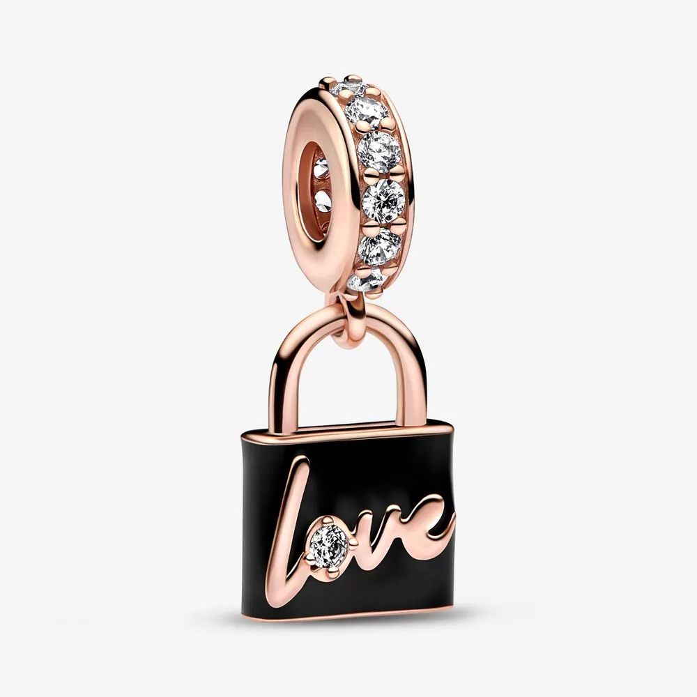 pendiente colgante pandora love padlock 782508c01