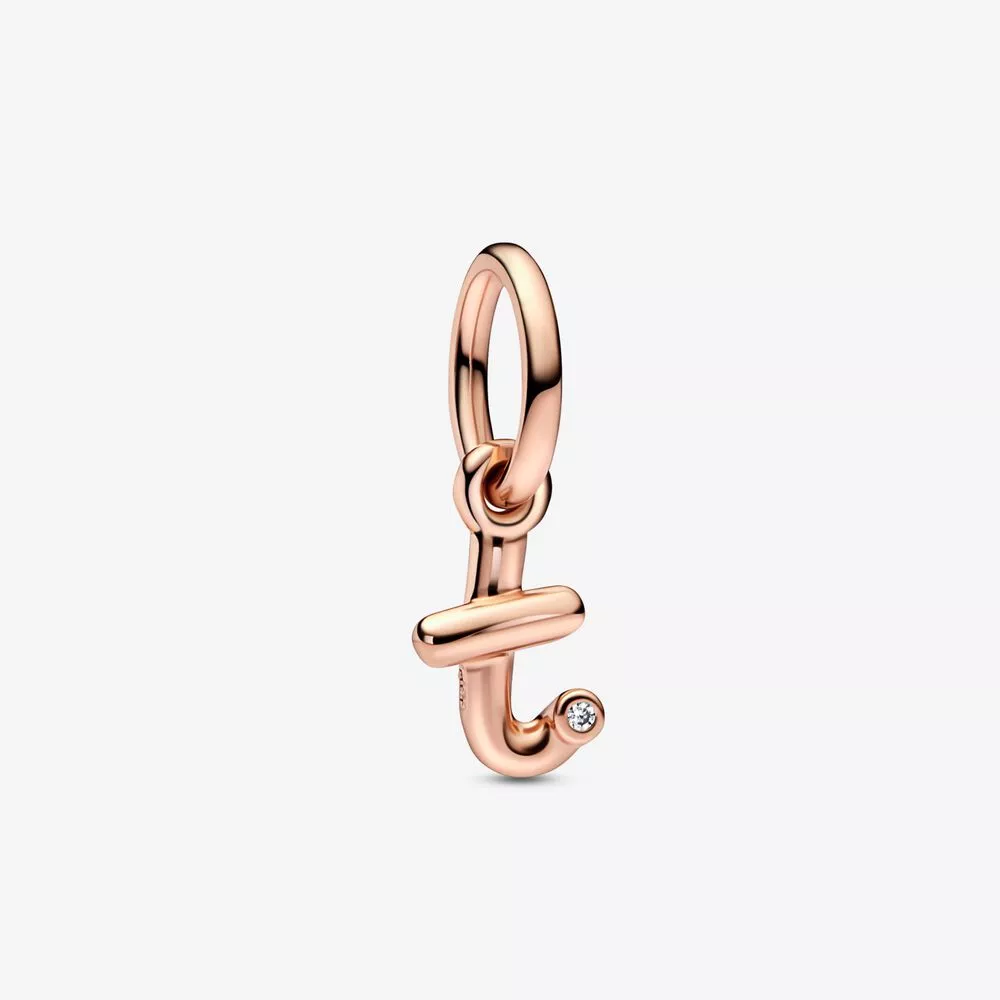 pulsera colgante pandora con letra t en forma de guión 782469c01