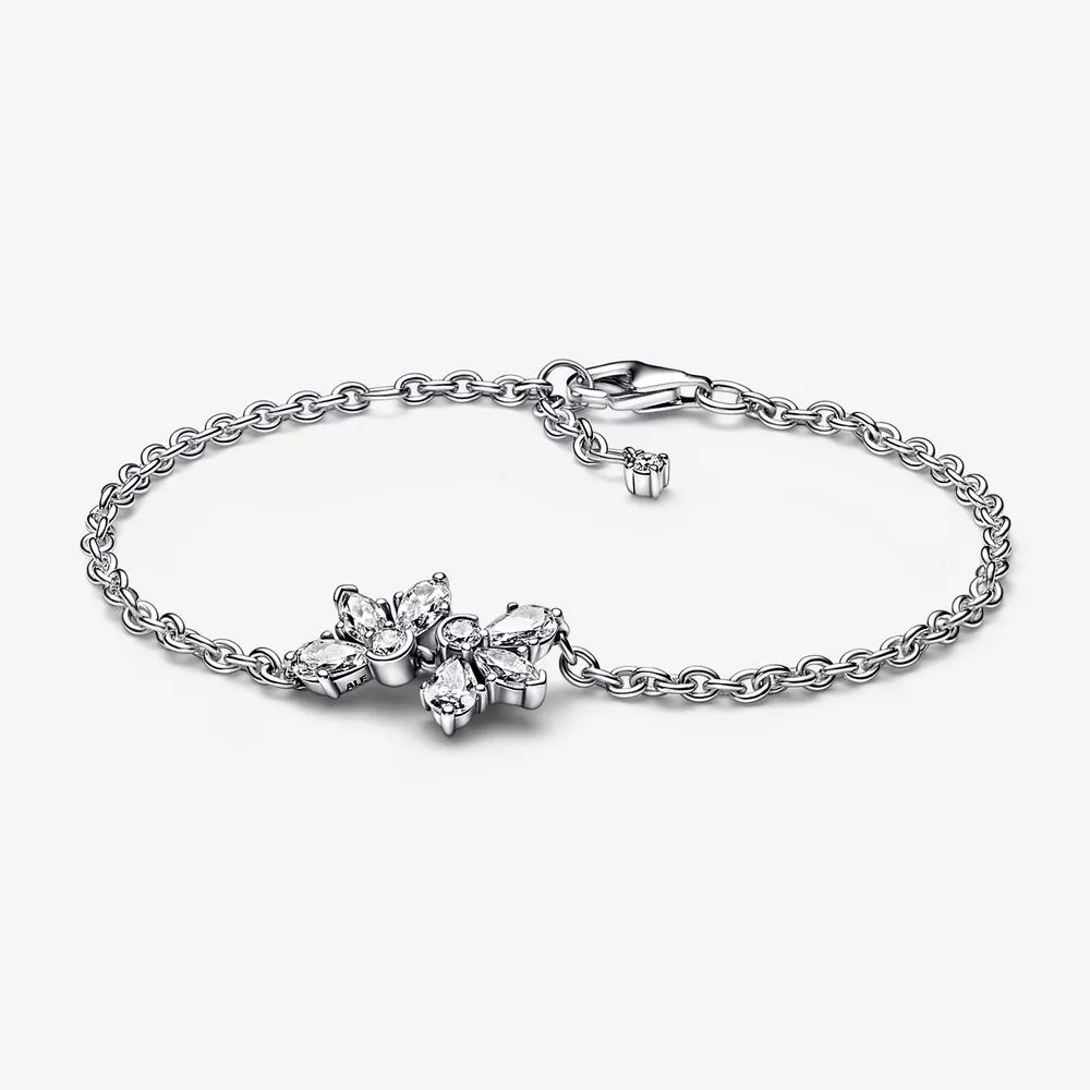 pulsera de cadena pandora sparkling herbarium cluster 592398c01