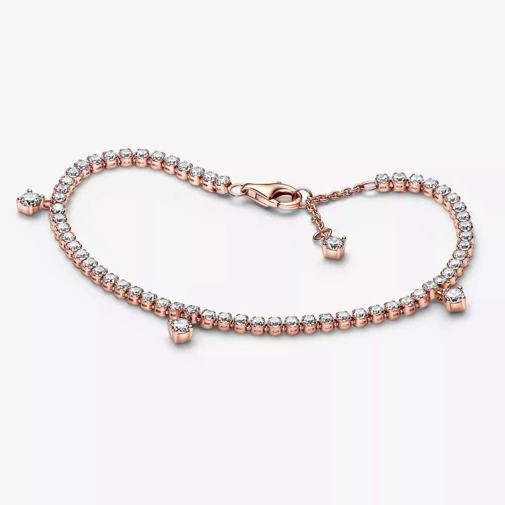 pulsera de tenis pandora sparkling drops 582401c01