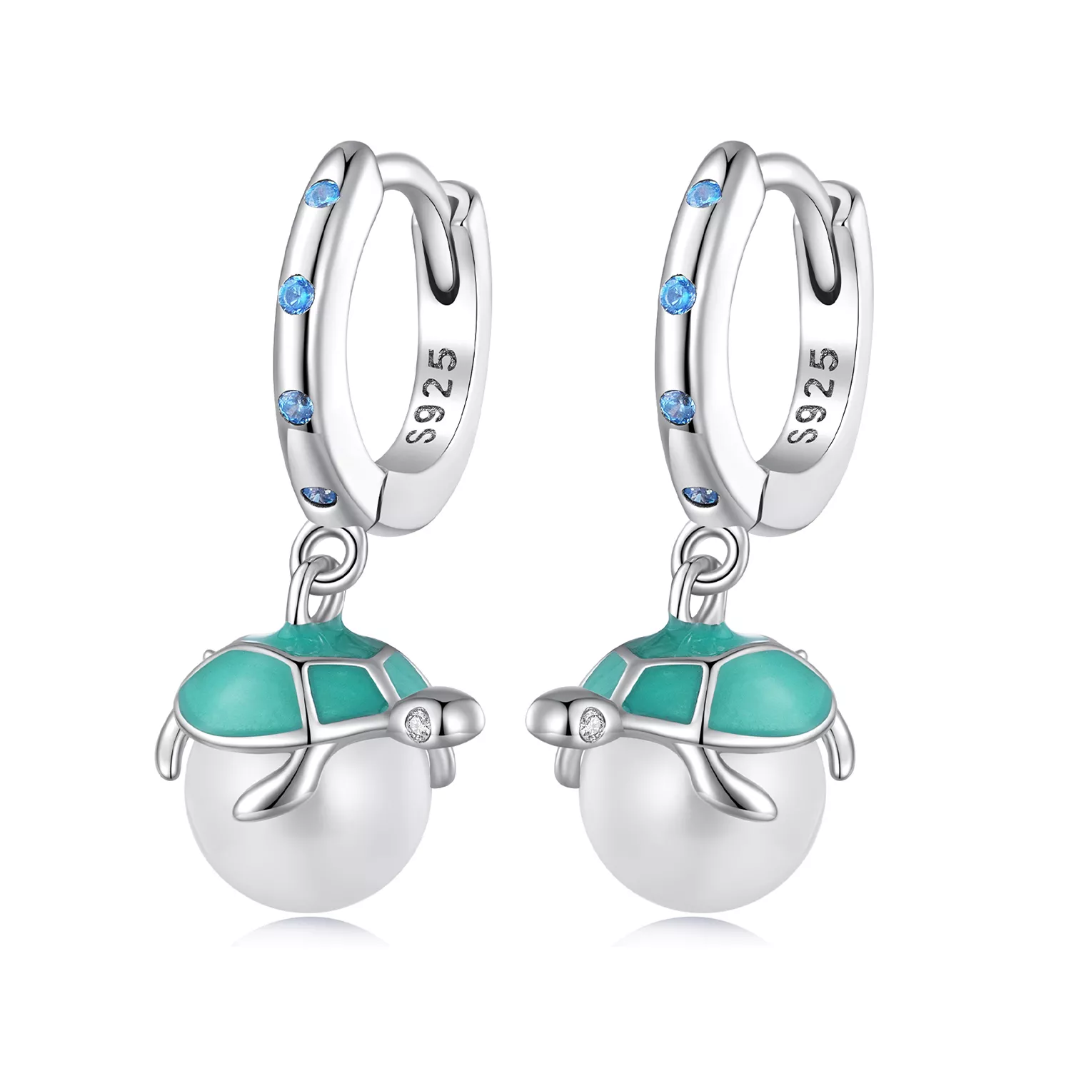 aros de tortuga marina estilo pandora sce1597