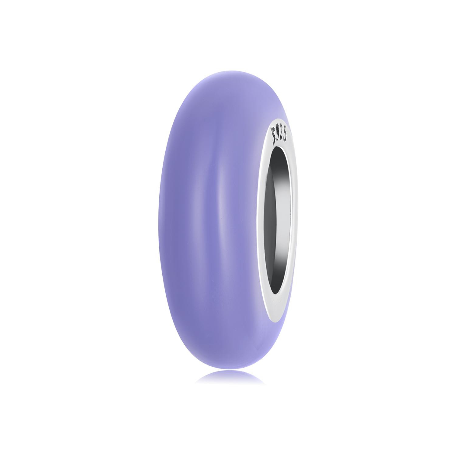 charm de espaciador de gel de sílice estilo pandora scc1450 bp