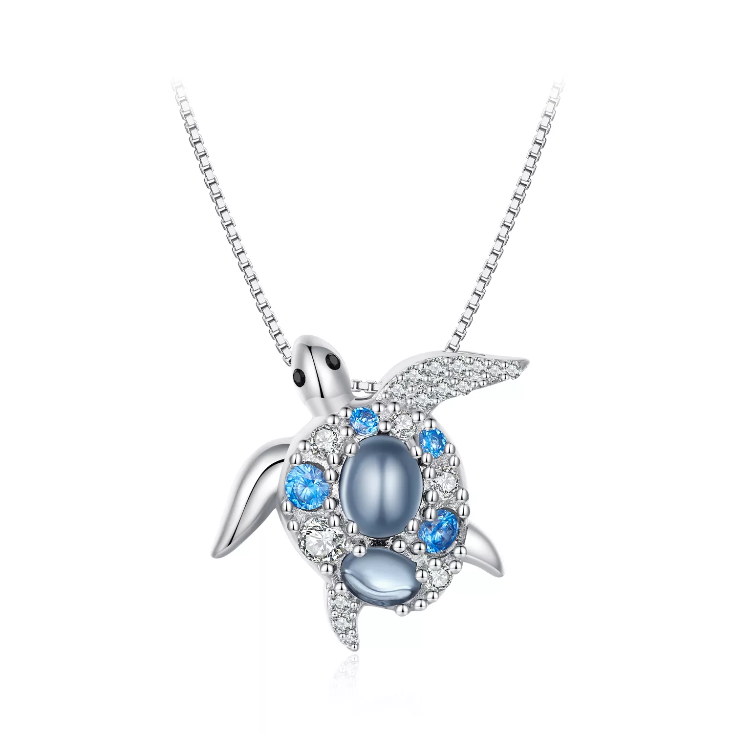 collar estilo pandora con tortuga marina bsn331