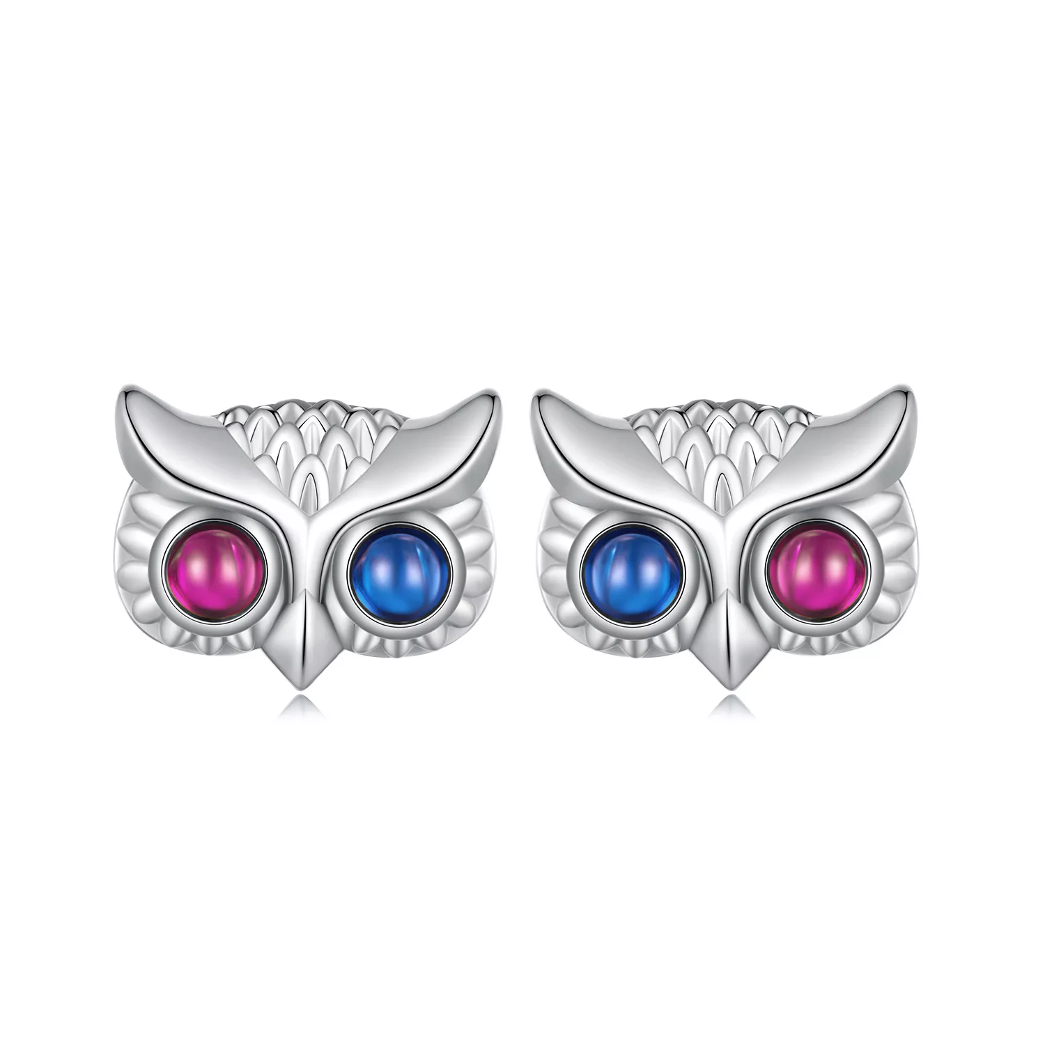 estilo de pandora pendientes de estudio de búho sce1602