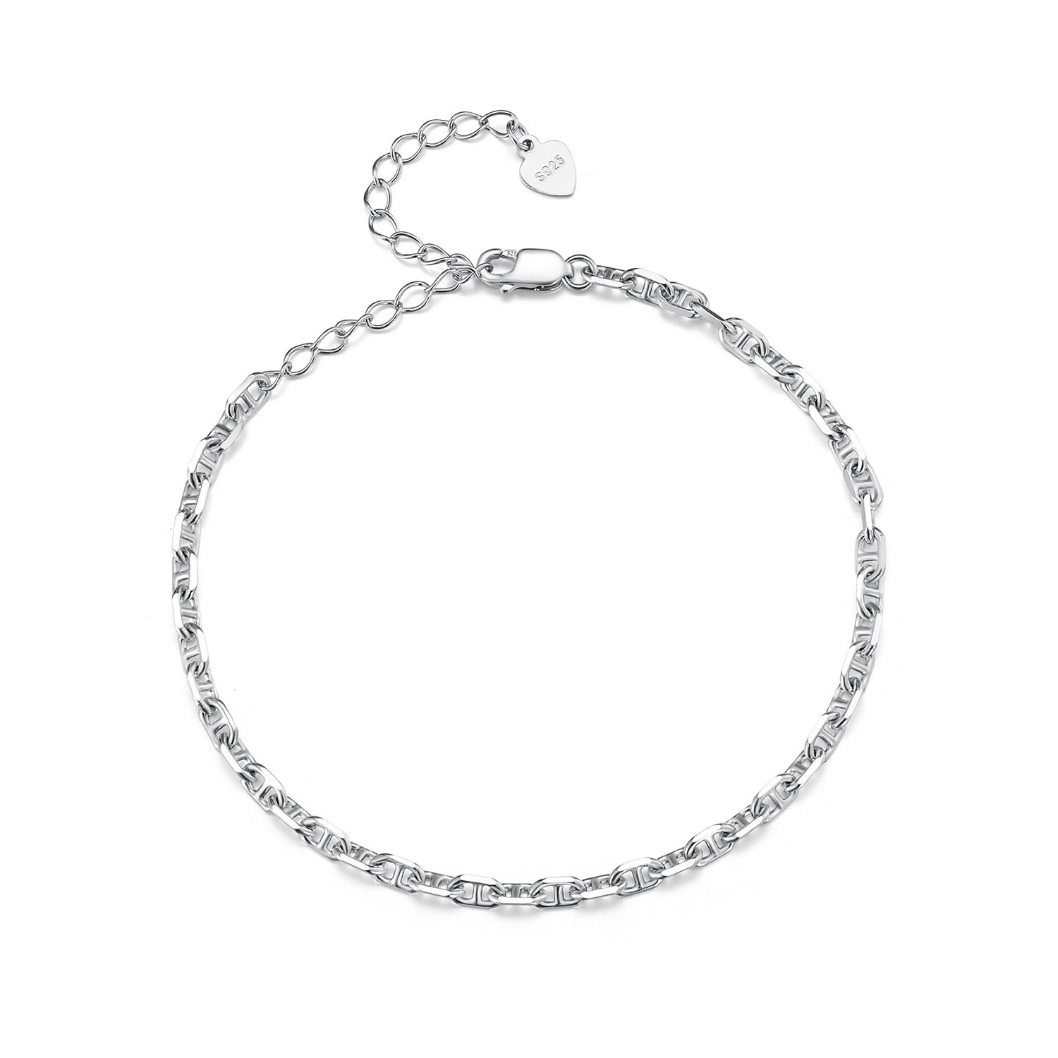 pulsera base estilo pandora de 3mm scb254