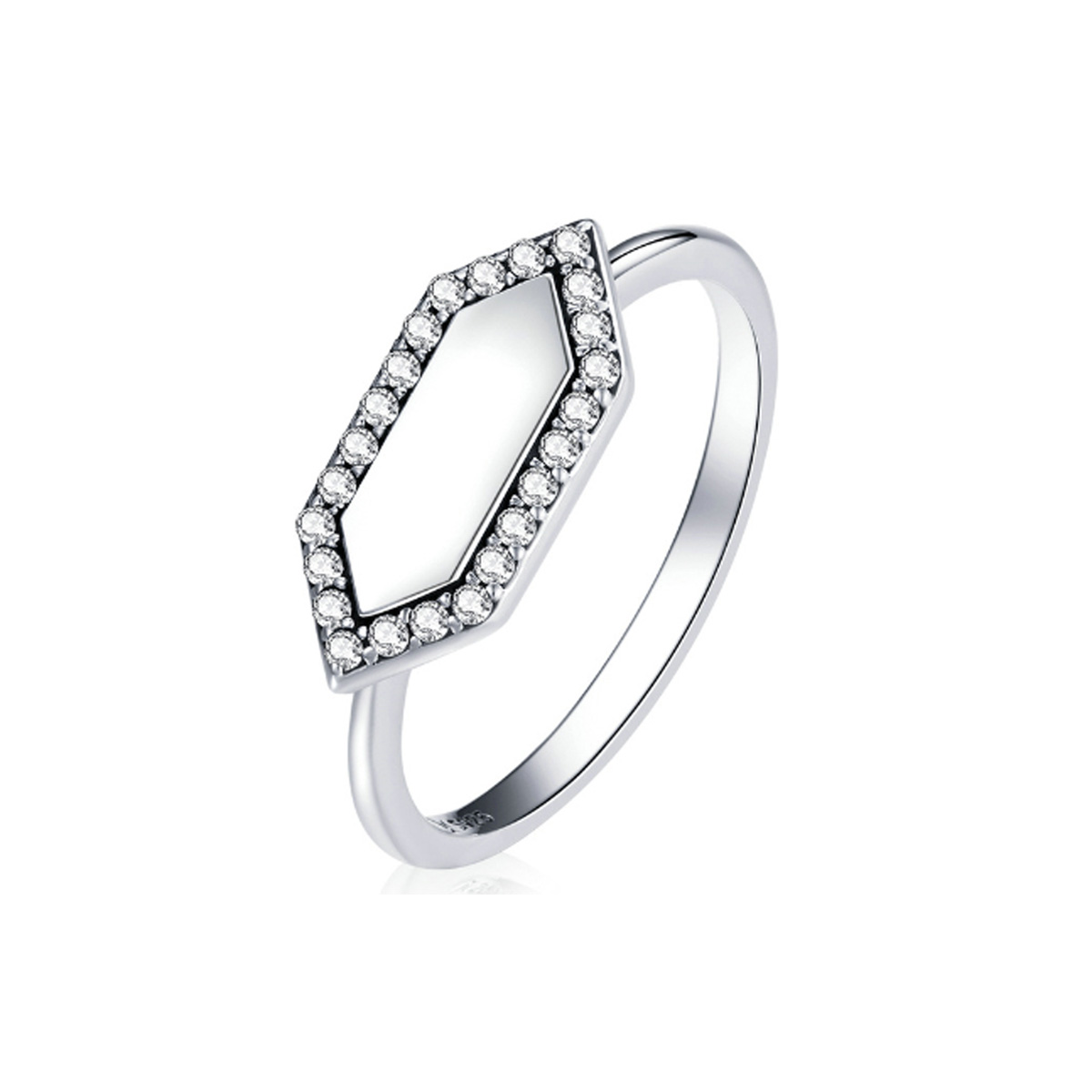 anillo brillante de estilo pandora scr701