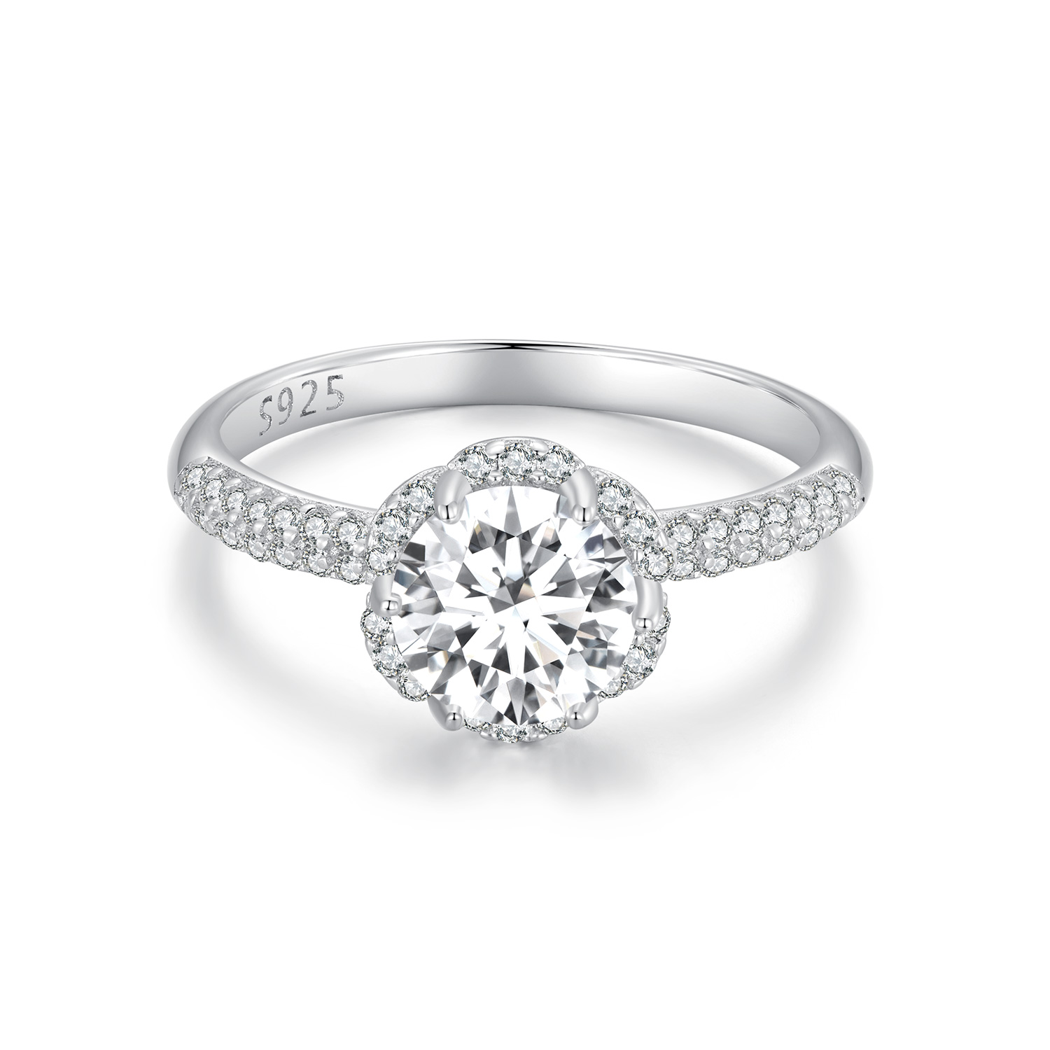 anillo de estilo pandora clásico elegancia msr017