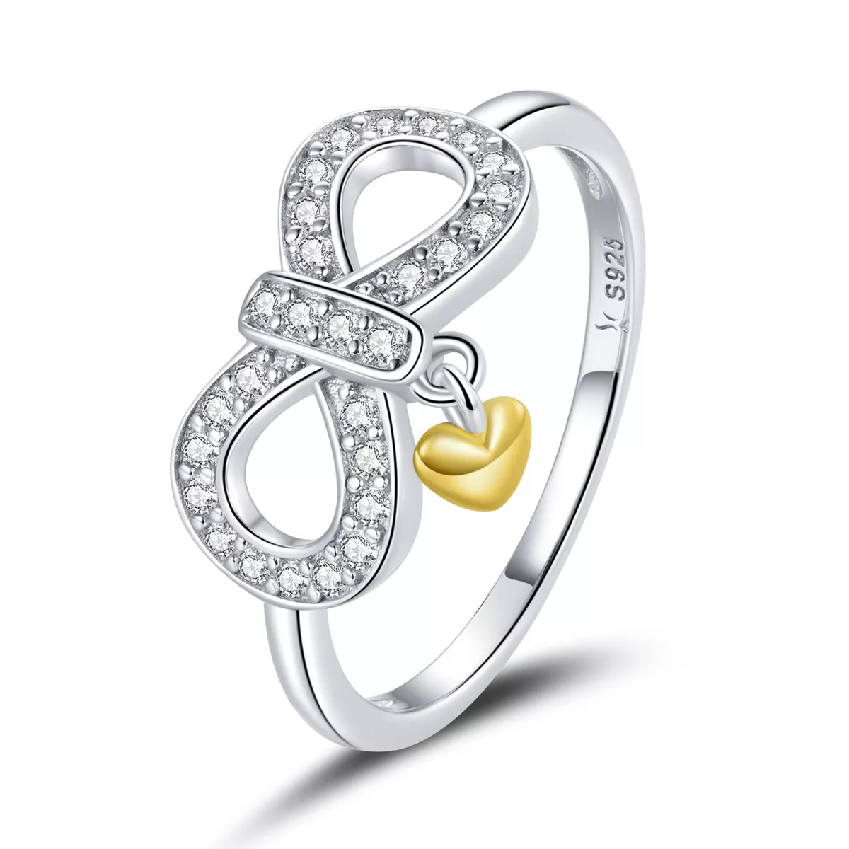 anillo estilo pandora infinito scr676