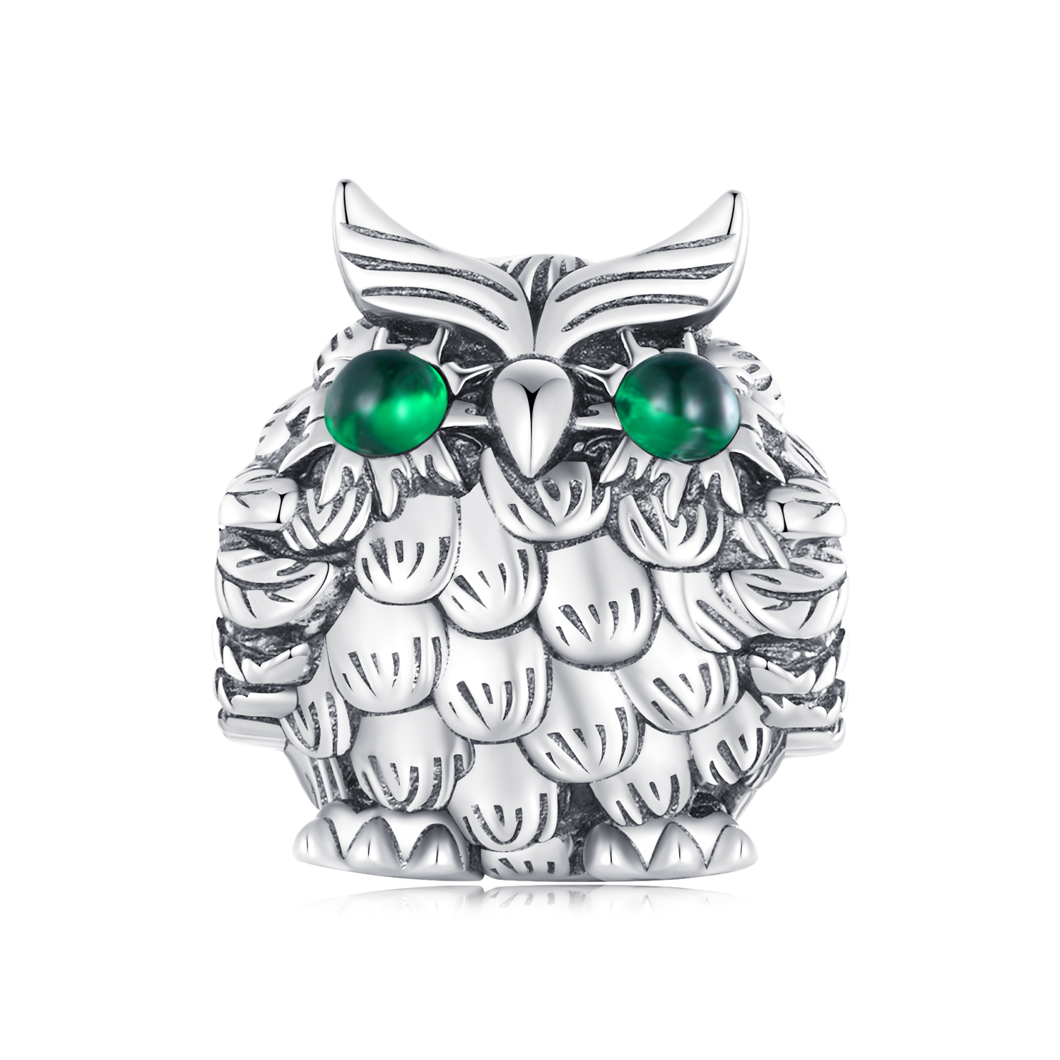 charm de graduación de búho al estilo pandora scc2542