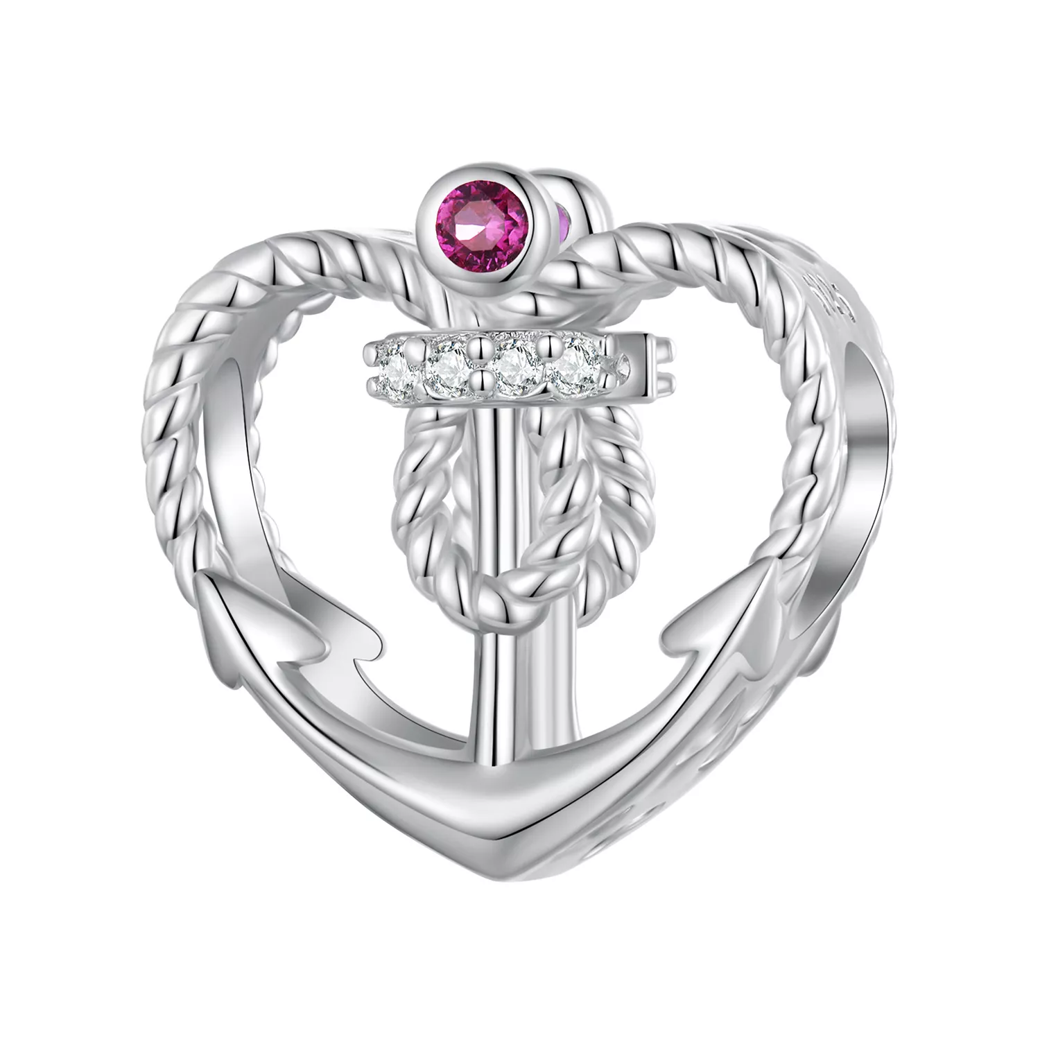 charm estilo pandora con ancla bsc773