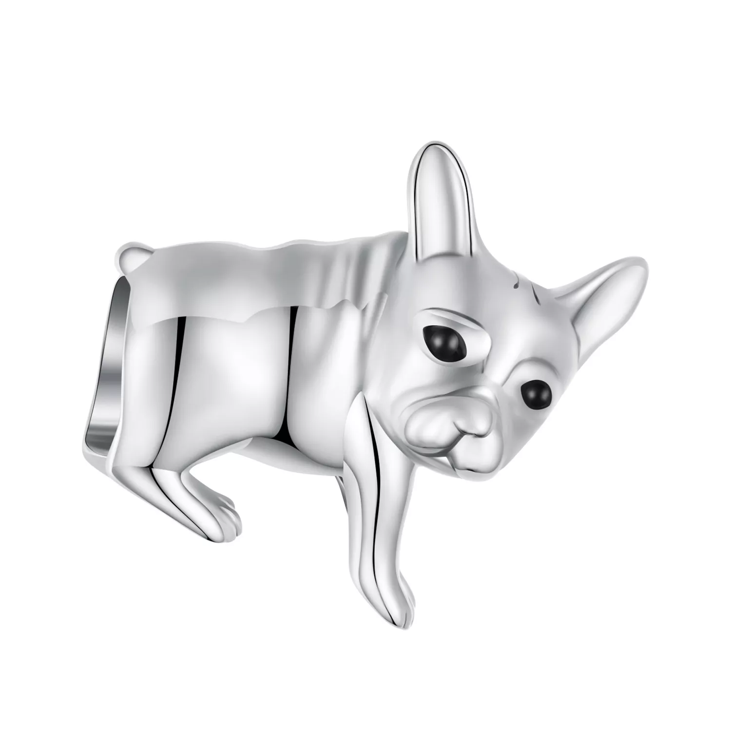 charm estilo pandora de bulldog bsc796