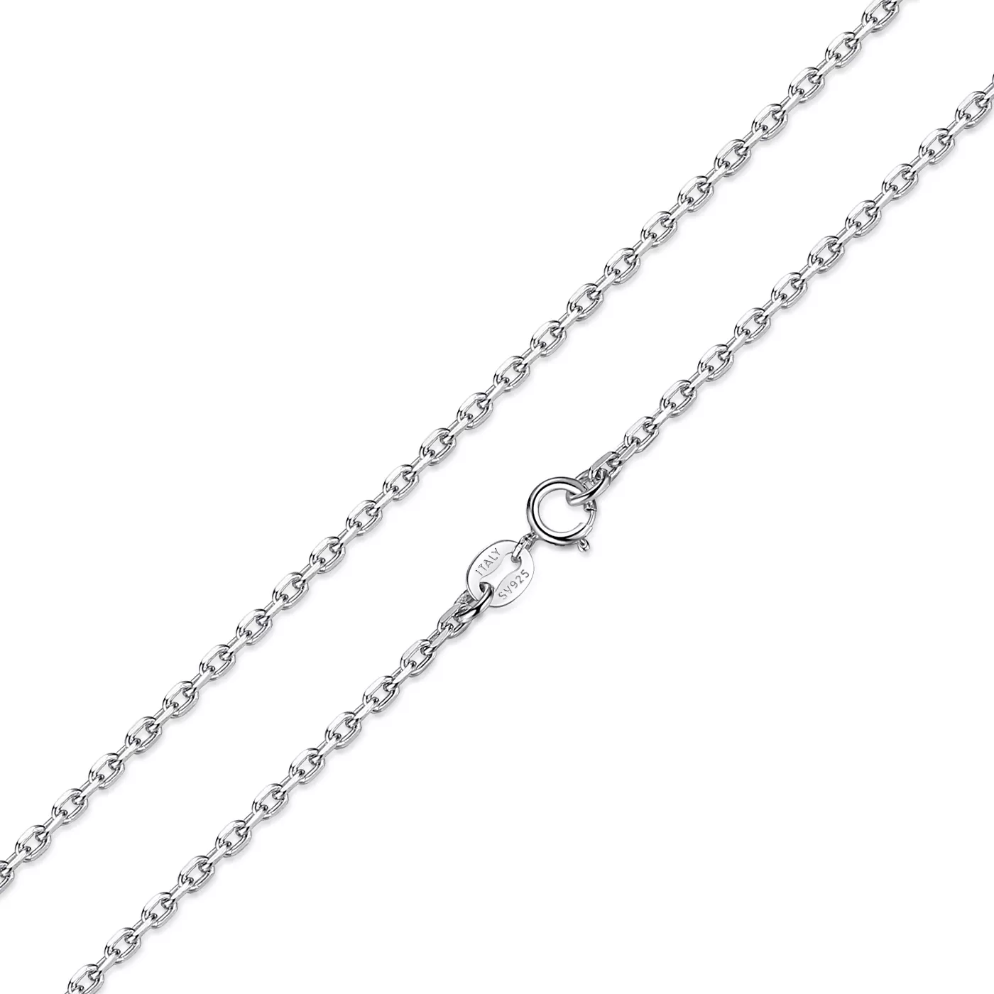 collar de cadena estilo pandora en plata sca007