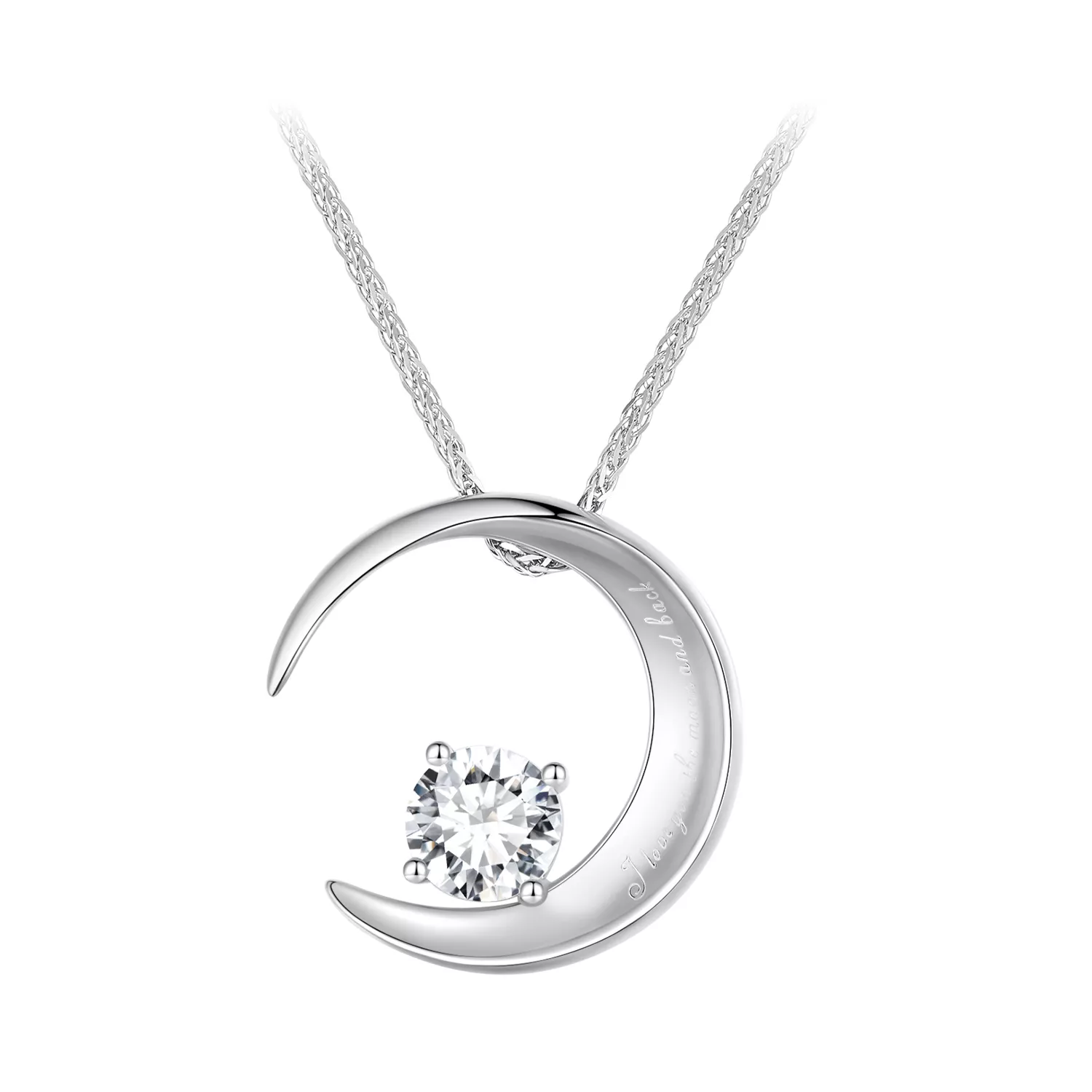 collar de luna estilo pandora bsn311