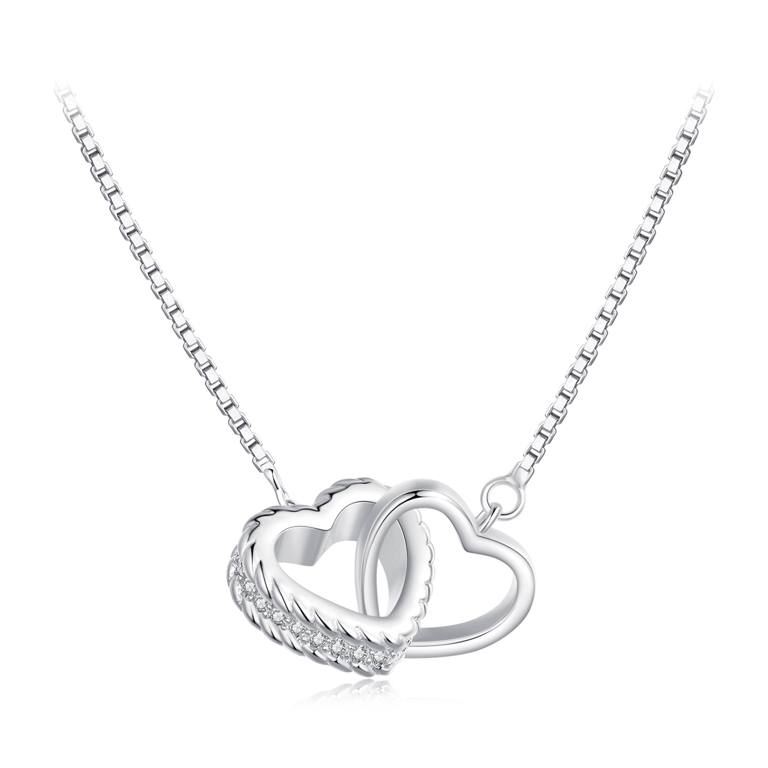 collar entrelazado estilo pandora bsn339