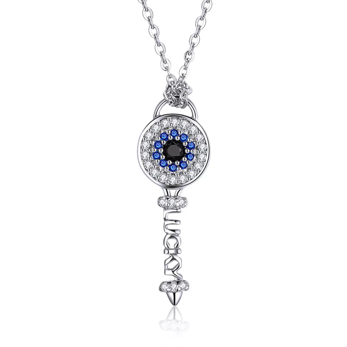 collar estilo pandora con llave bsn013