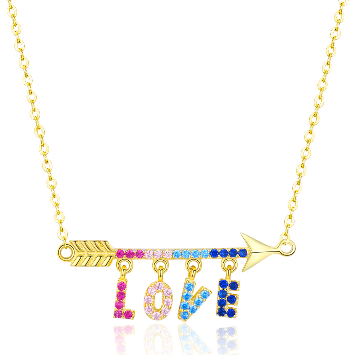 collar inicial estilo pandora bsn011