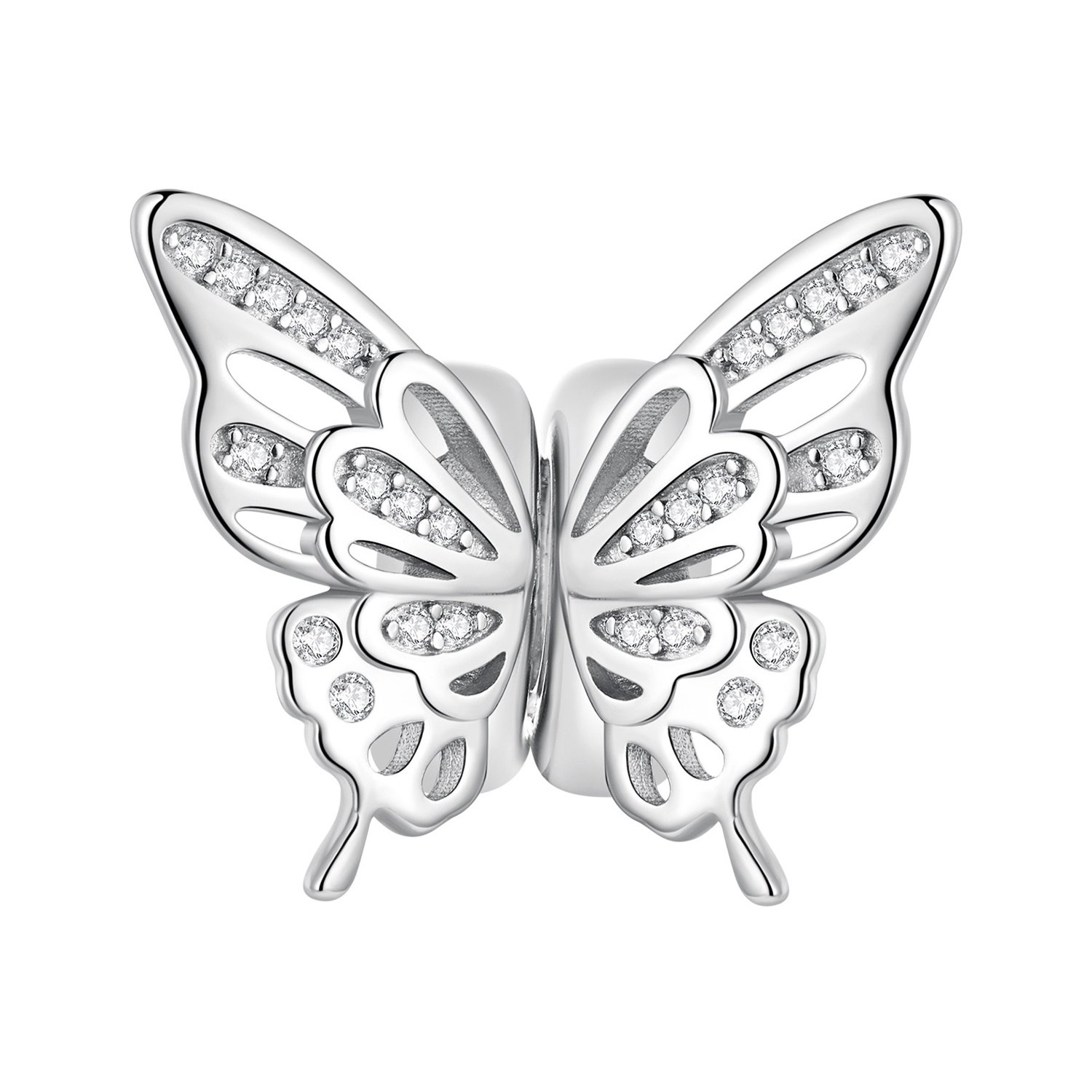 encanto separador de mariposas al estilo de pandora bsc823