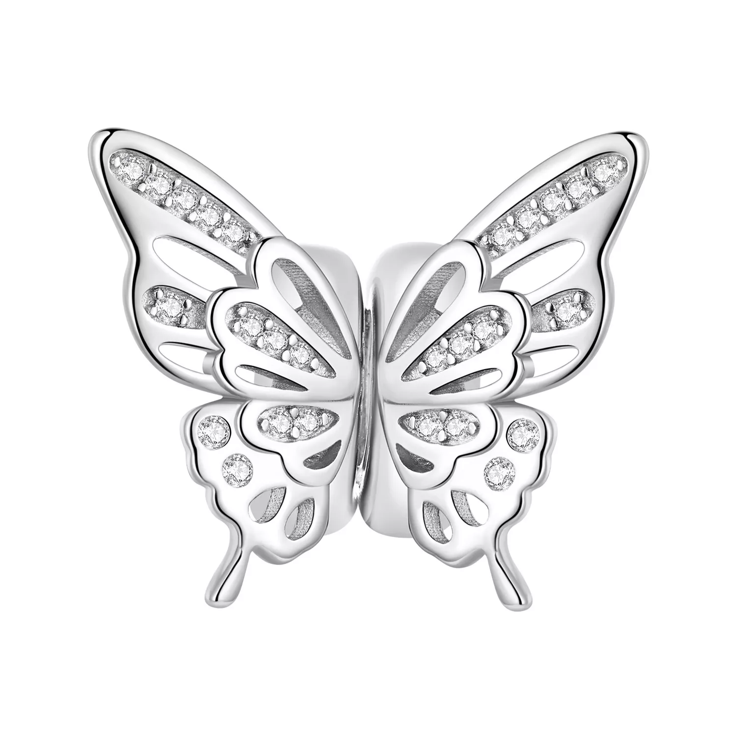 encanto separador de mariposas al estilo de pandora bsc823