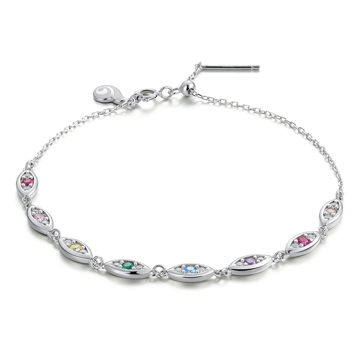 pulsera brillante de estilo pandora bsb087