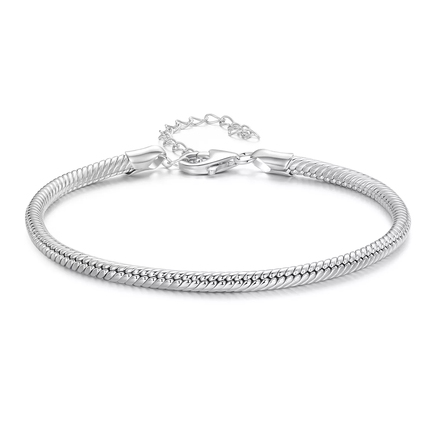 pulsera estilo pandora de cadena de serpiente scb252