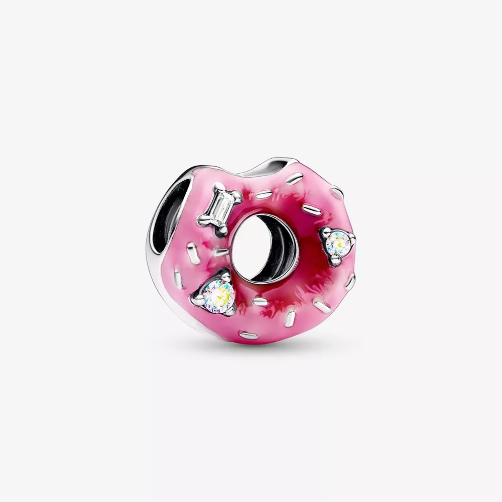 charm de plata esterlina pandora donut 792596c01