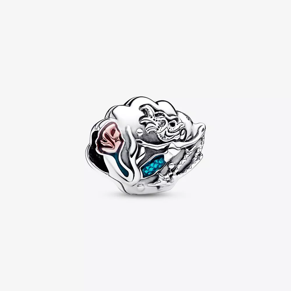 pandora disney la sirenita seashell charm 792687c01
