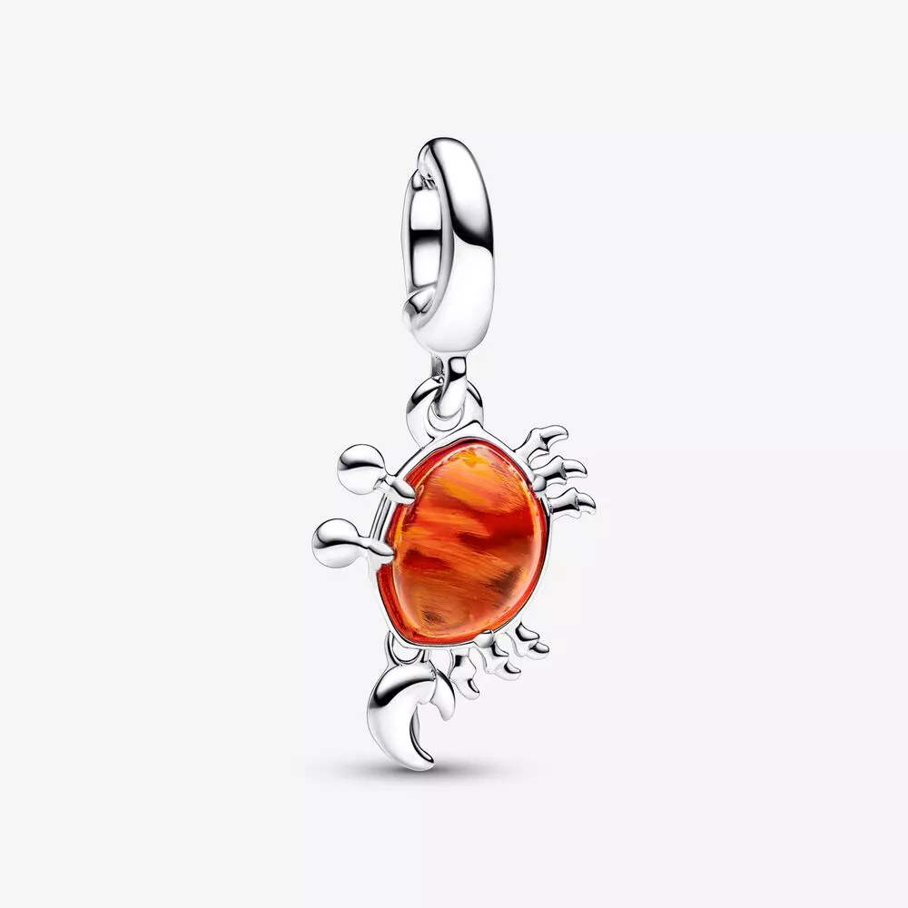 pandora disney la sirenita sebastian cangrejo dangle charm 792694c01