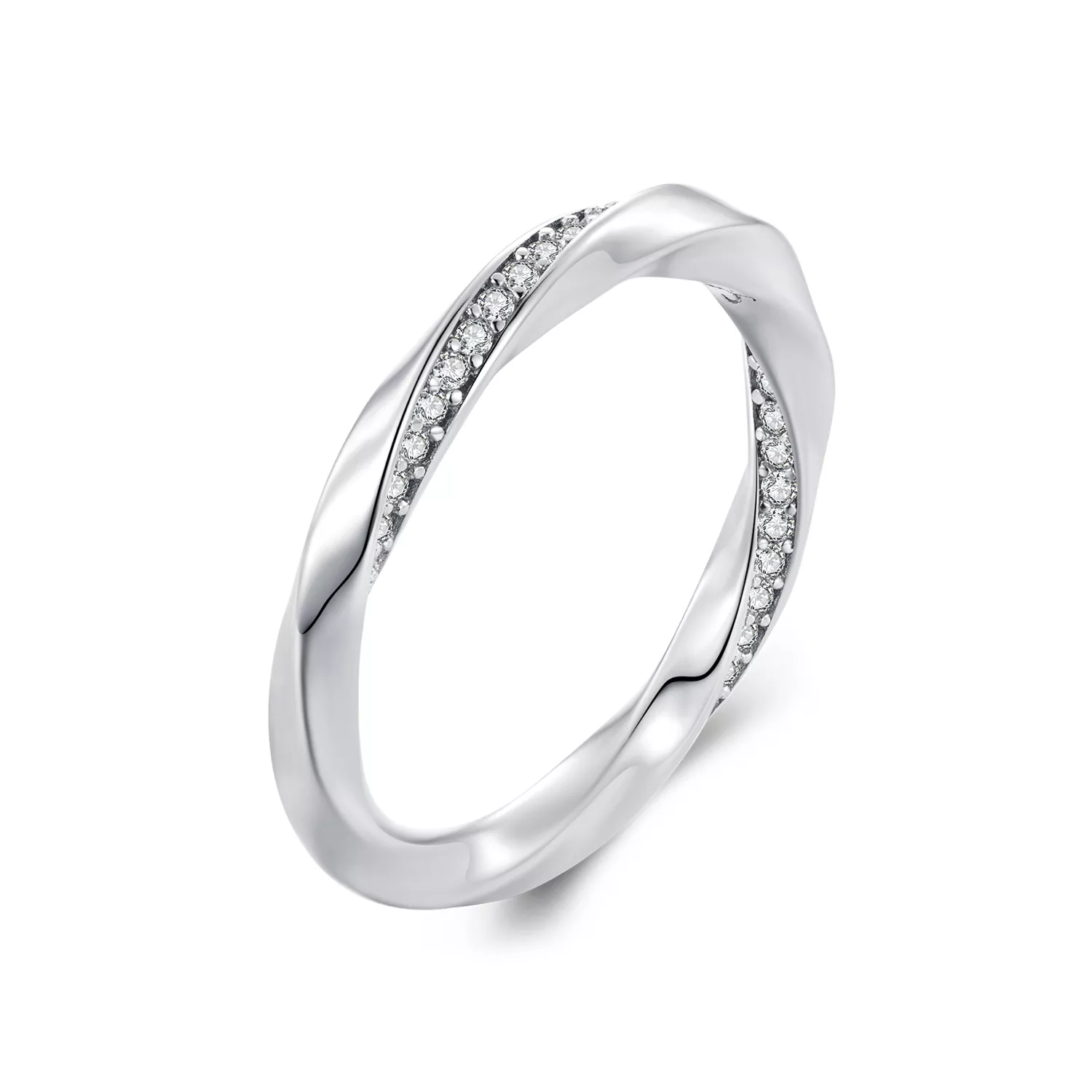 anillo estilo pandora möbius bsr457