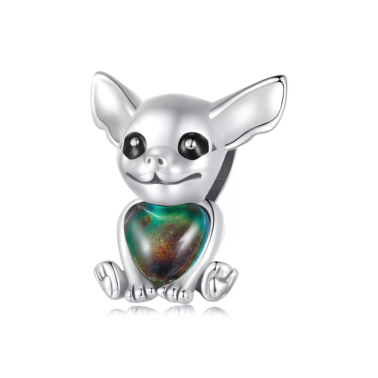 charm estilo pandora chihuahua scc2601