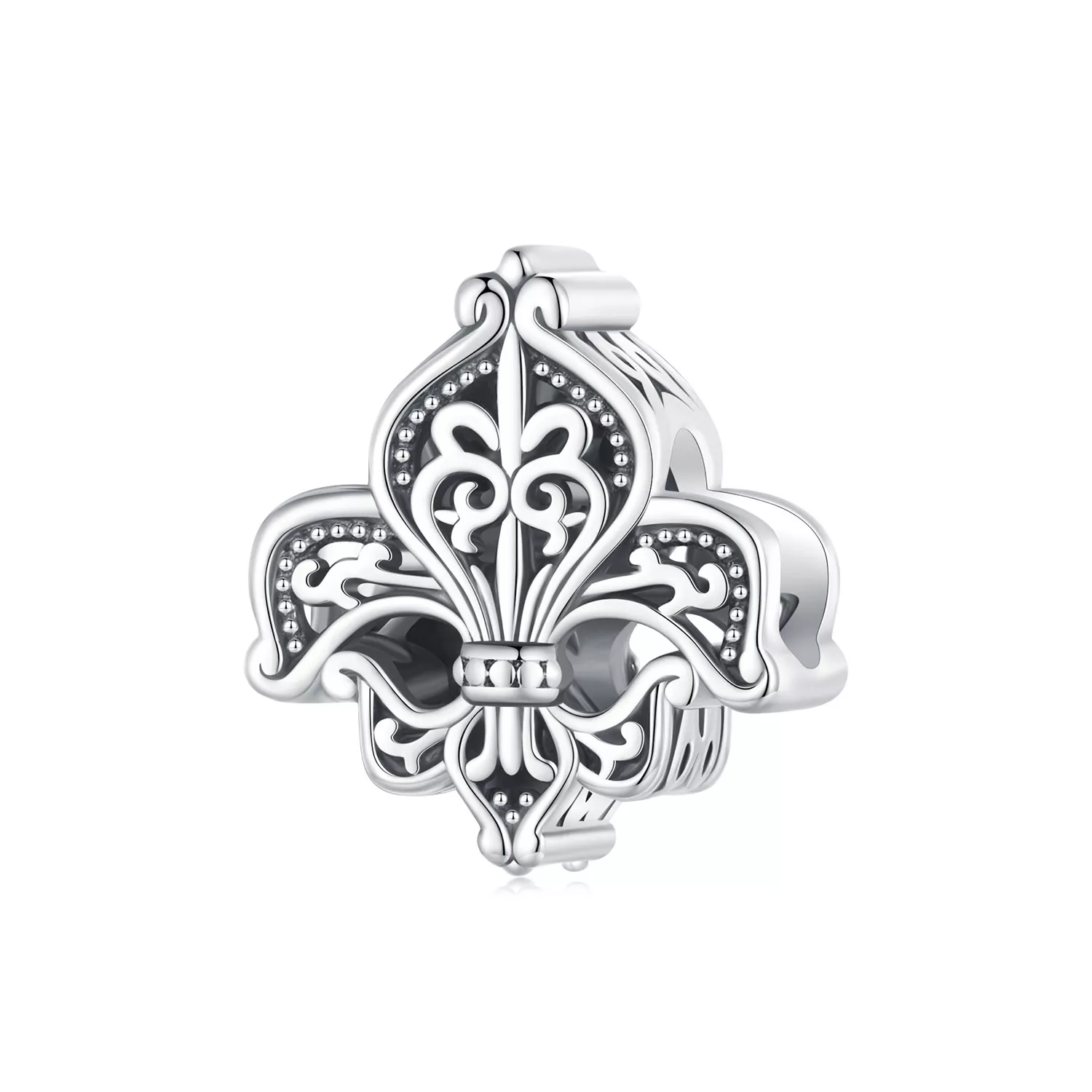 charm estilo pandora con diseño de iris scc2630