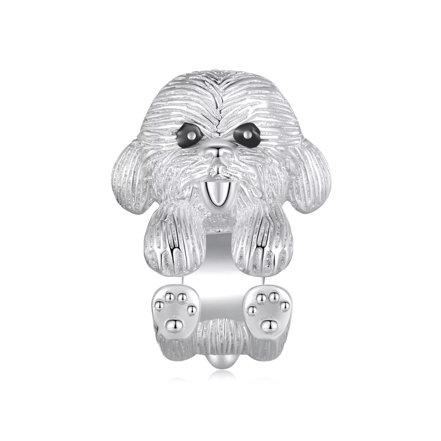 charm pandora en forma de oso de peluche scc2586