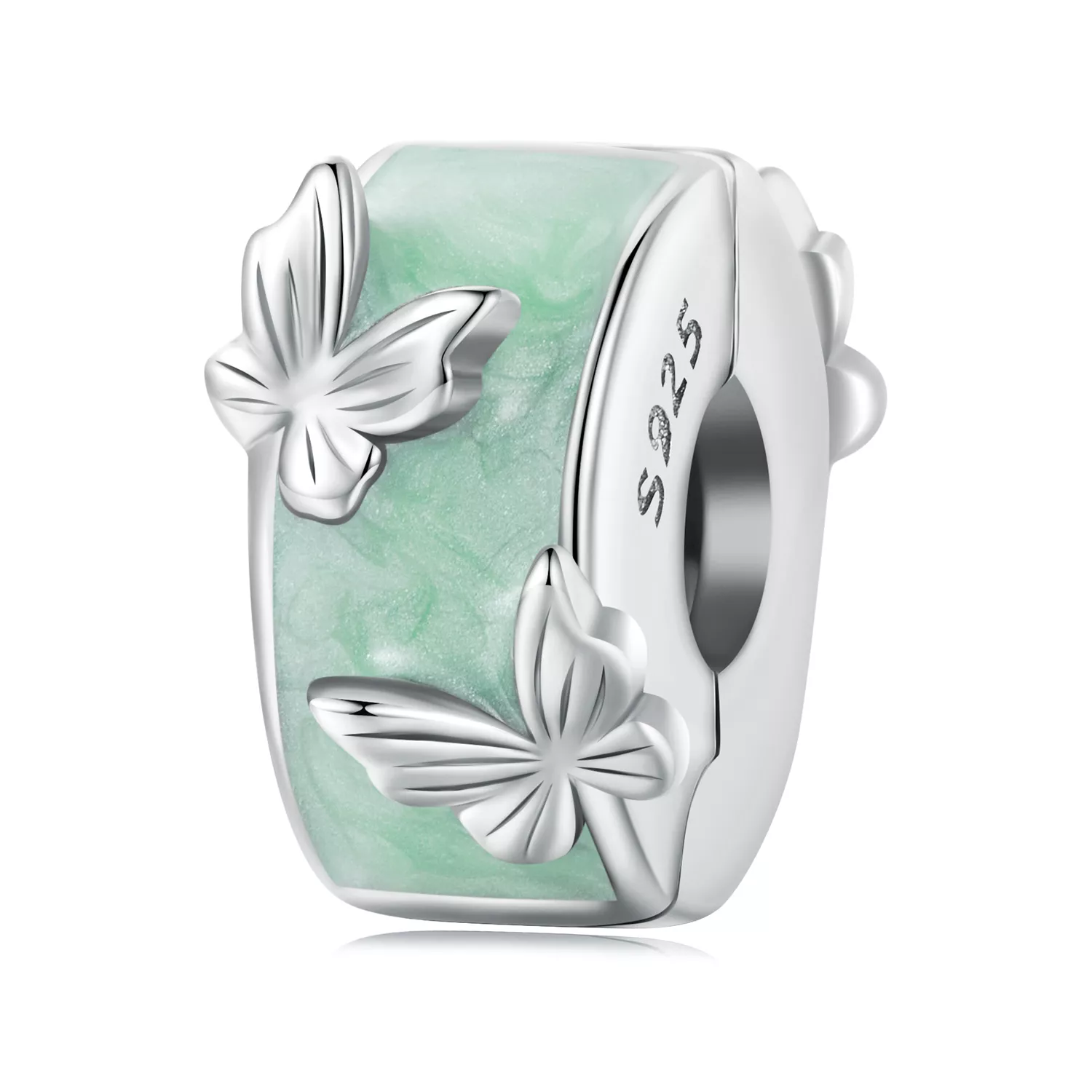 clip de mariposa estilo pandora bsc840