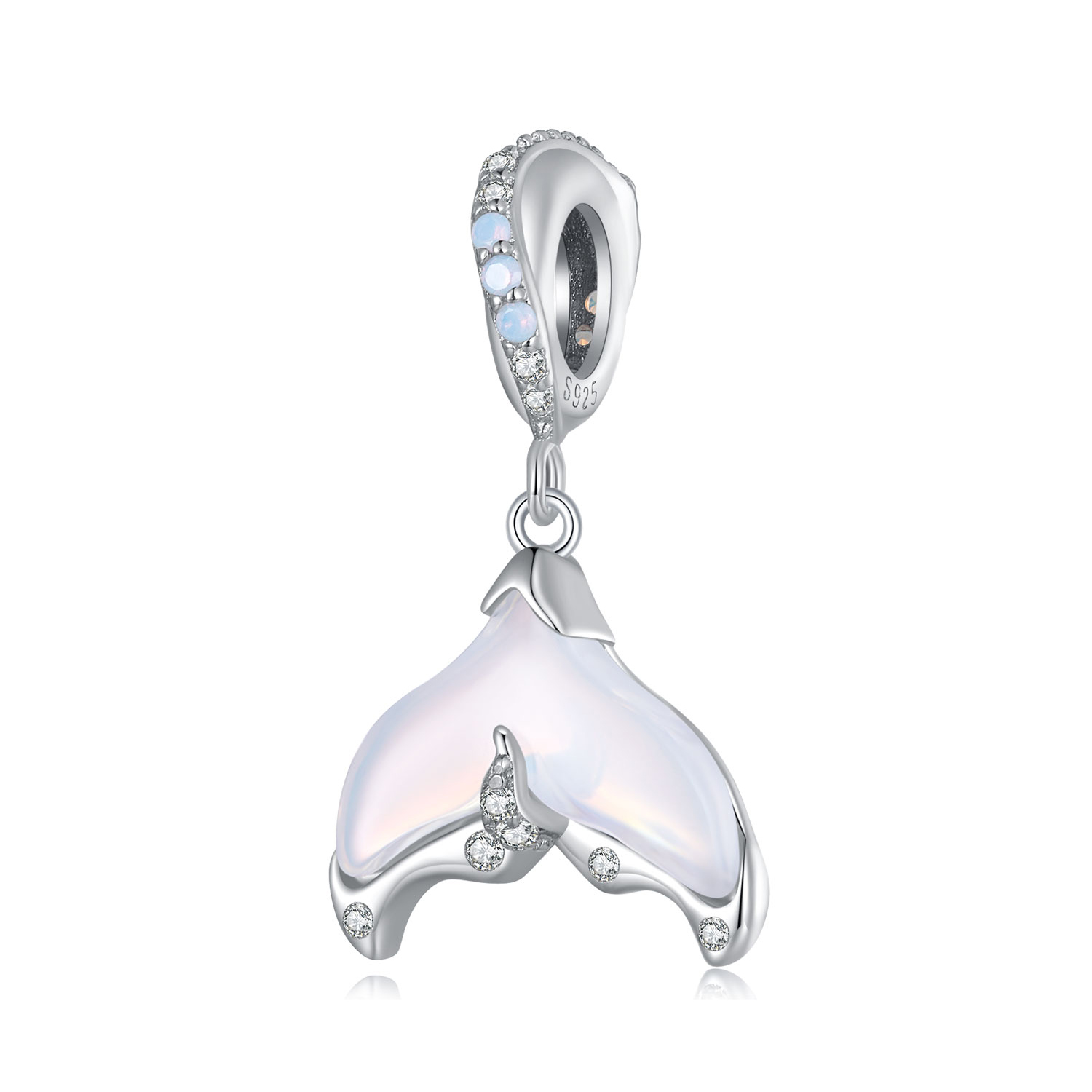 colgante de cola de pez estilo pandora bsc916