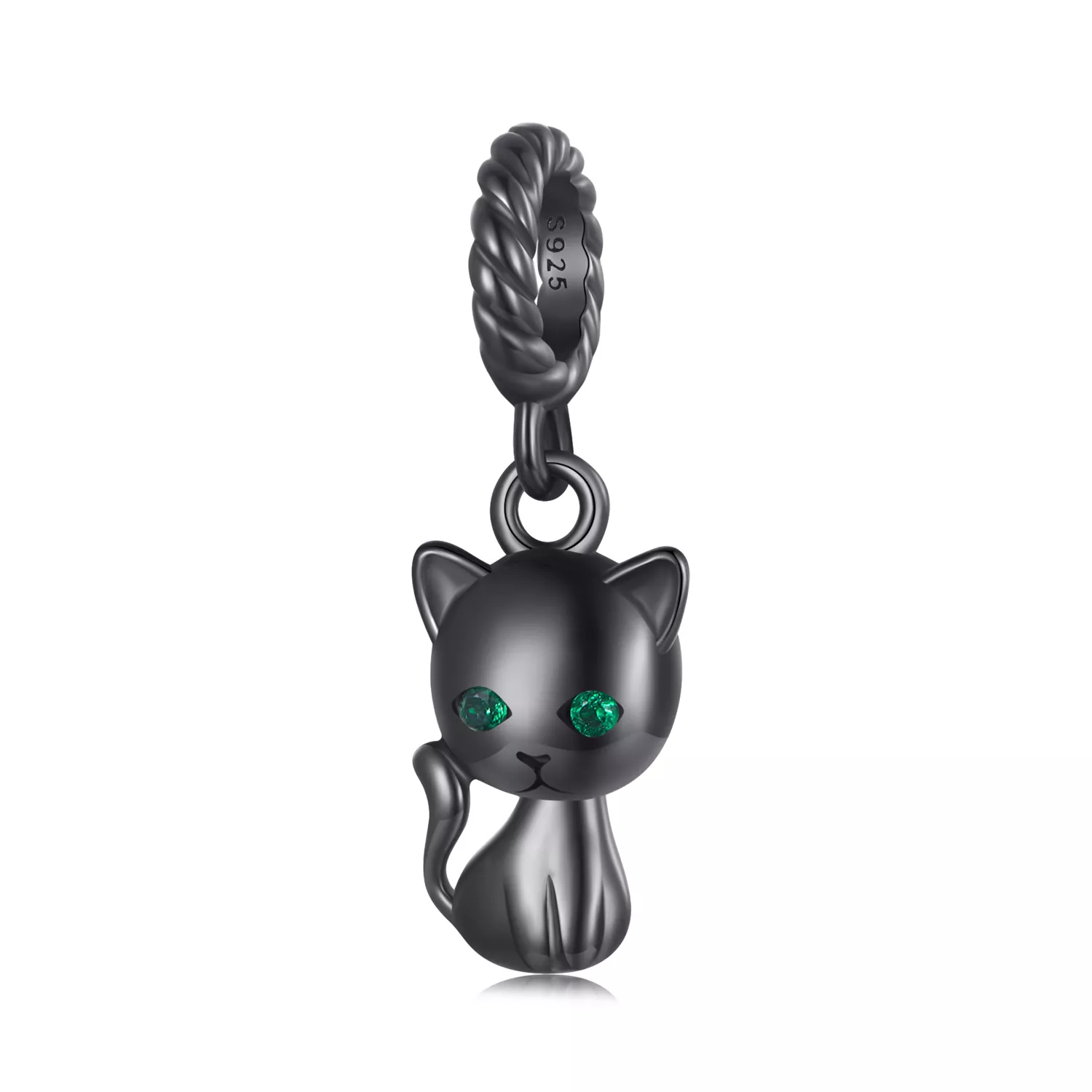 colgante de gato estilo pandora scx122 d