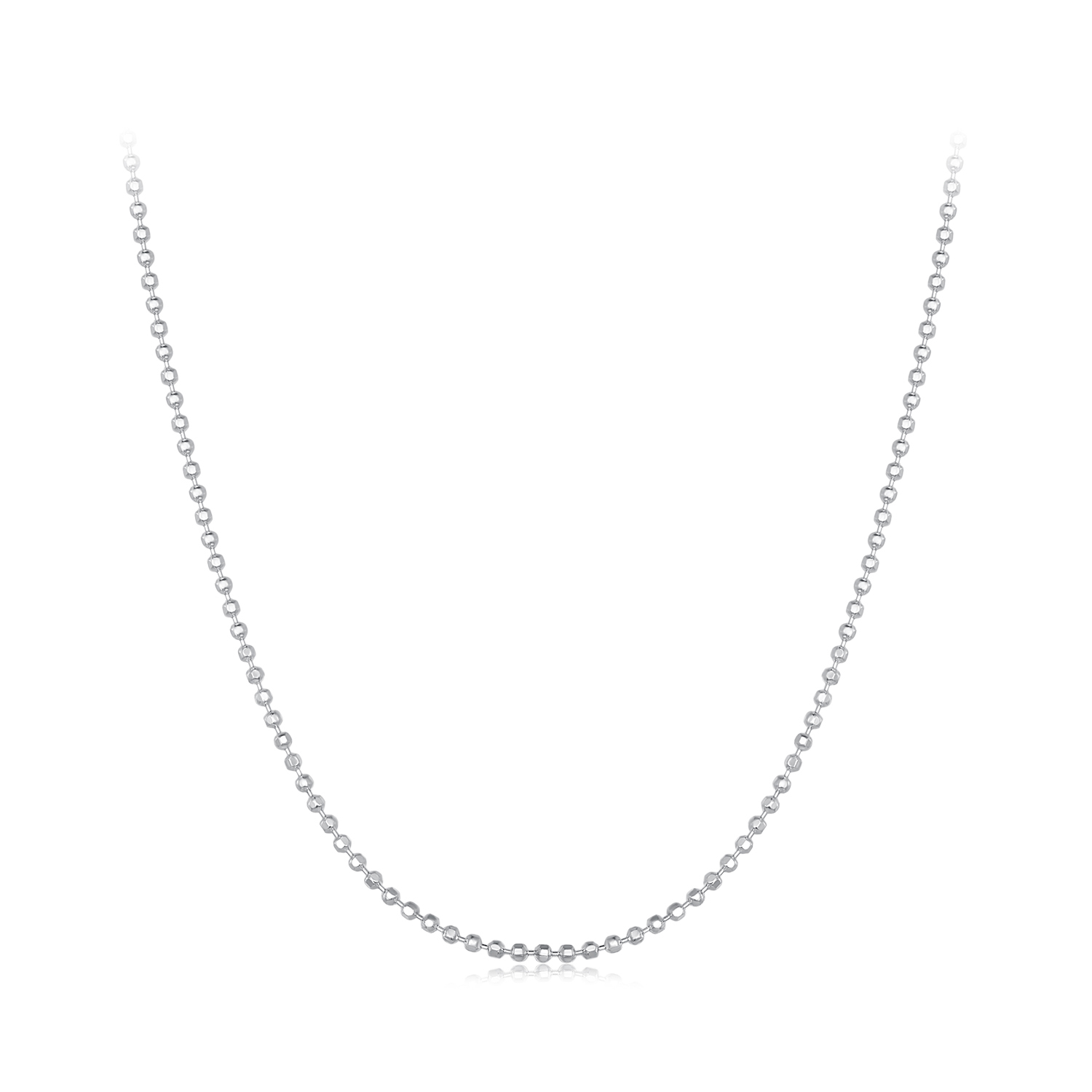 collar básico de cadena con cuenta de flash estilo pandora sca027