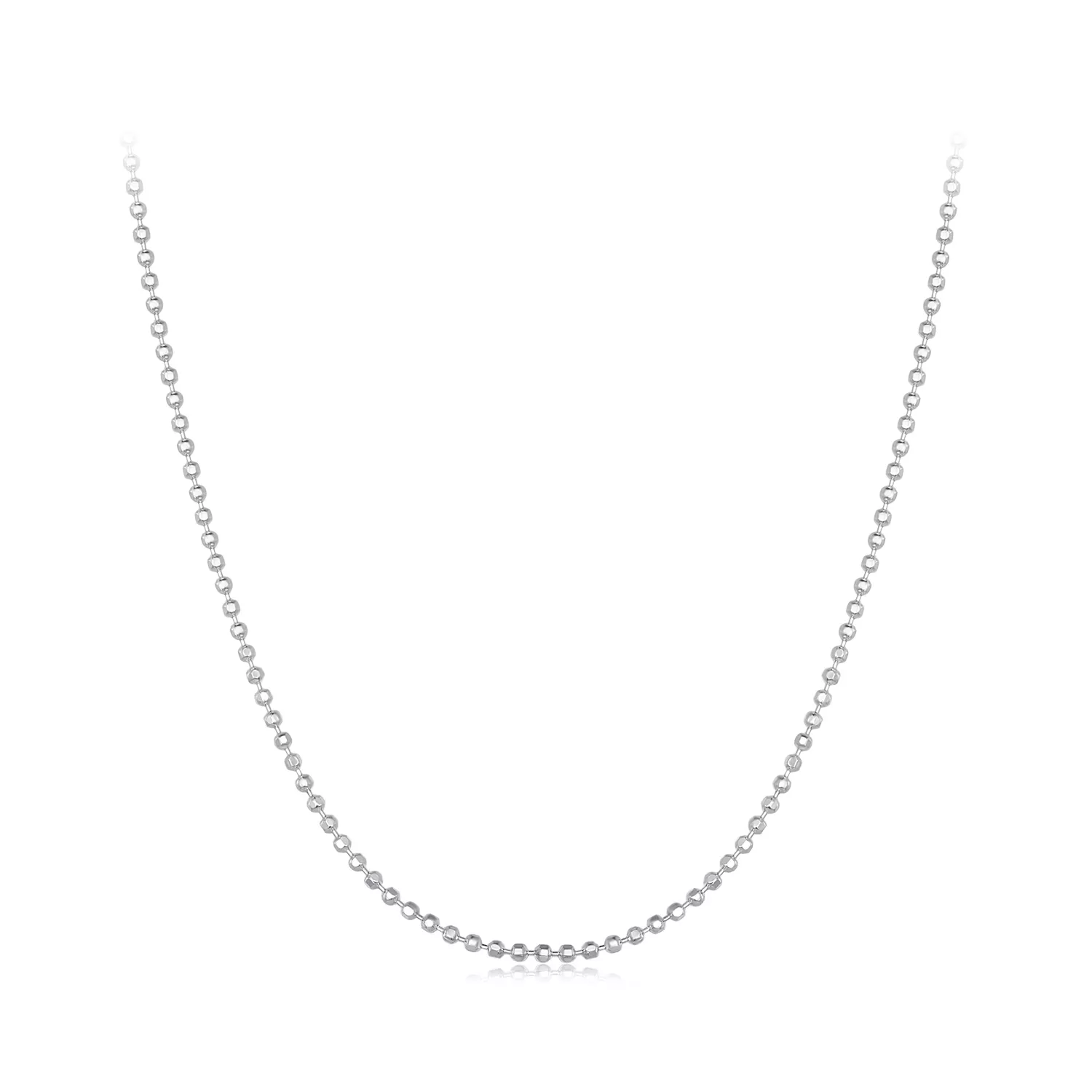 collar básico de cadena con cuenta de flash estilo pandora sca027