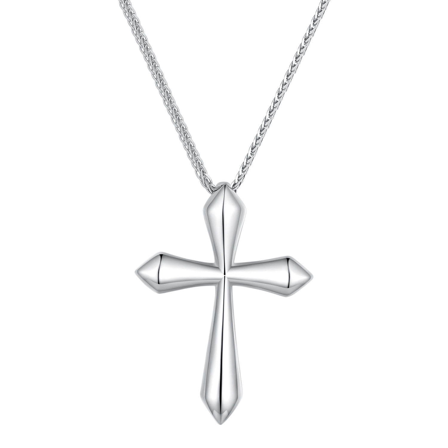 collar estilo pandora con cruz de chopin bsn304