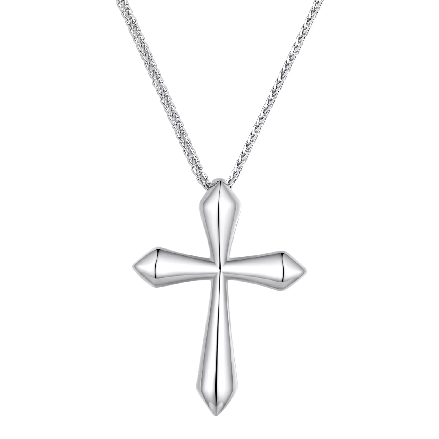 collar estilo pandora con cruz de chopin bsn304