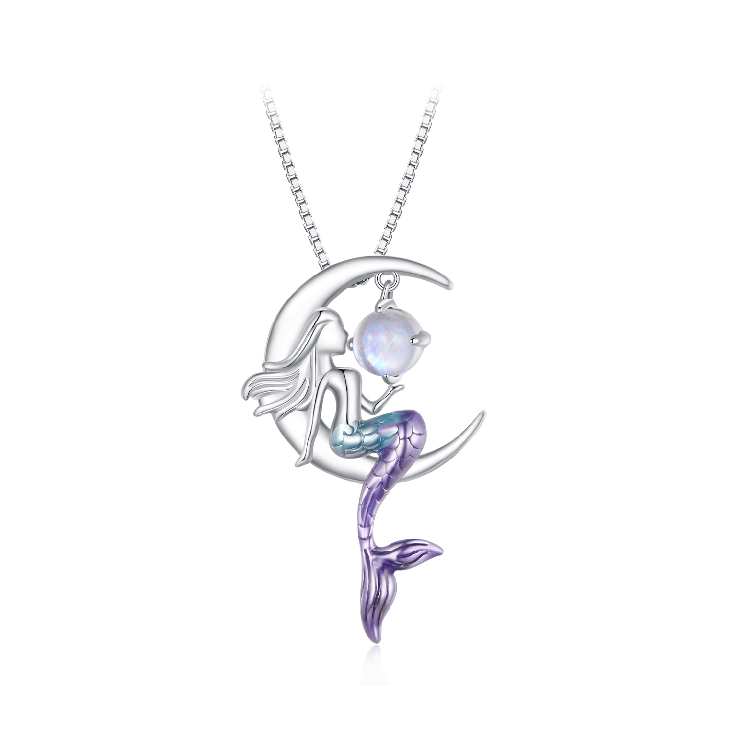 collar estilo pandora sirena bsn338