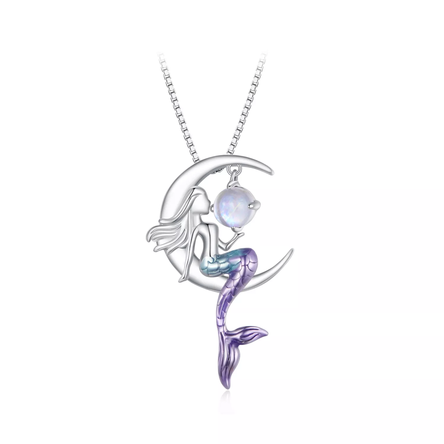 collar estilo pandora sirena bsn338