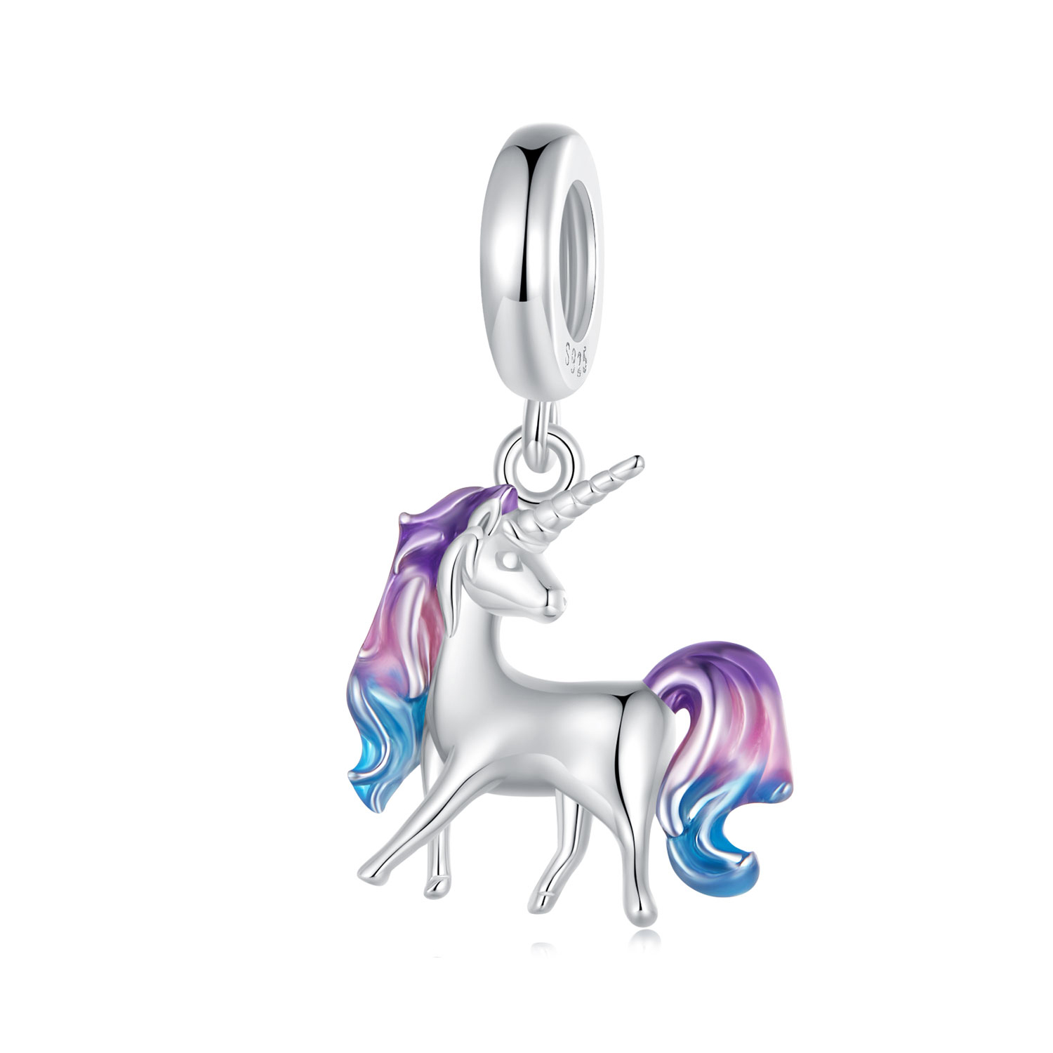 dije de unicornio estilo pandora scc2621
