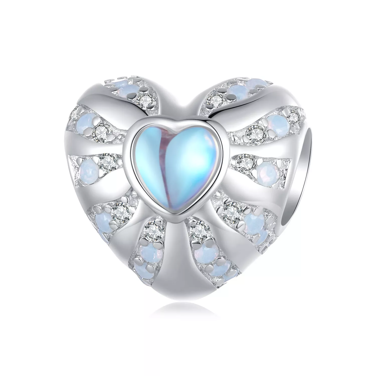 encanto estilo pandora corazón de ilusión bsc918
