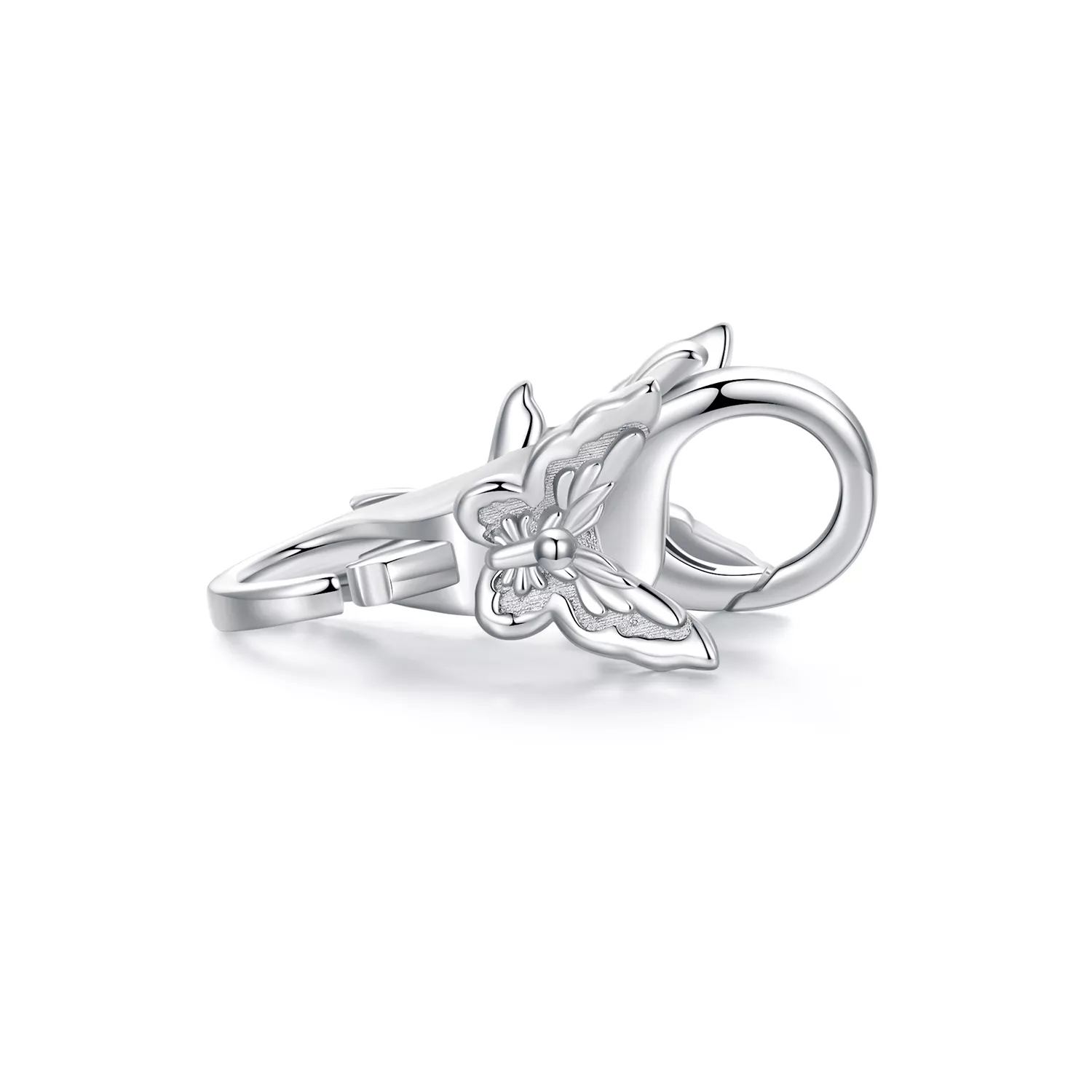 estilo pandora doble mosquetón de mariposa bsp022