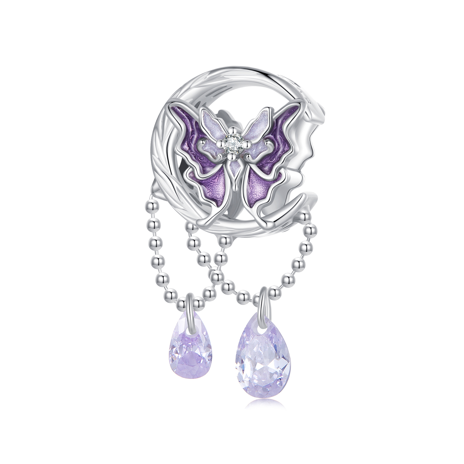 pandora estilo encanto de mariposa lunar scc2545