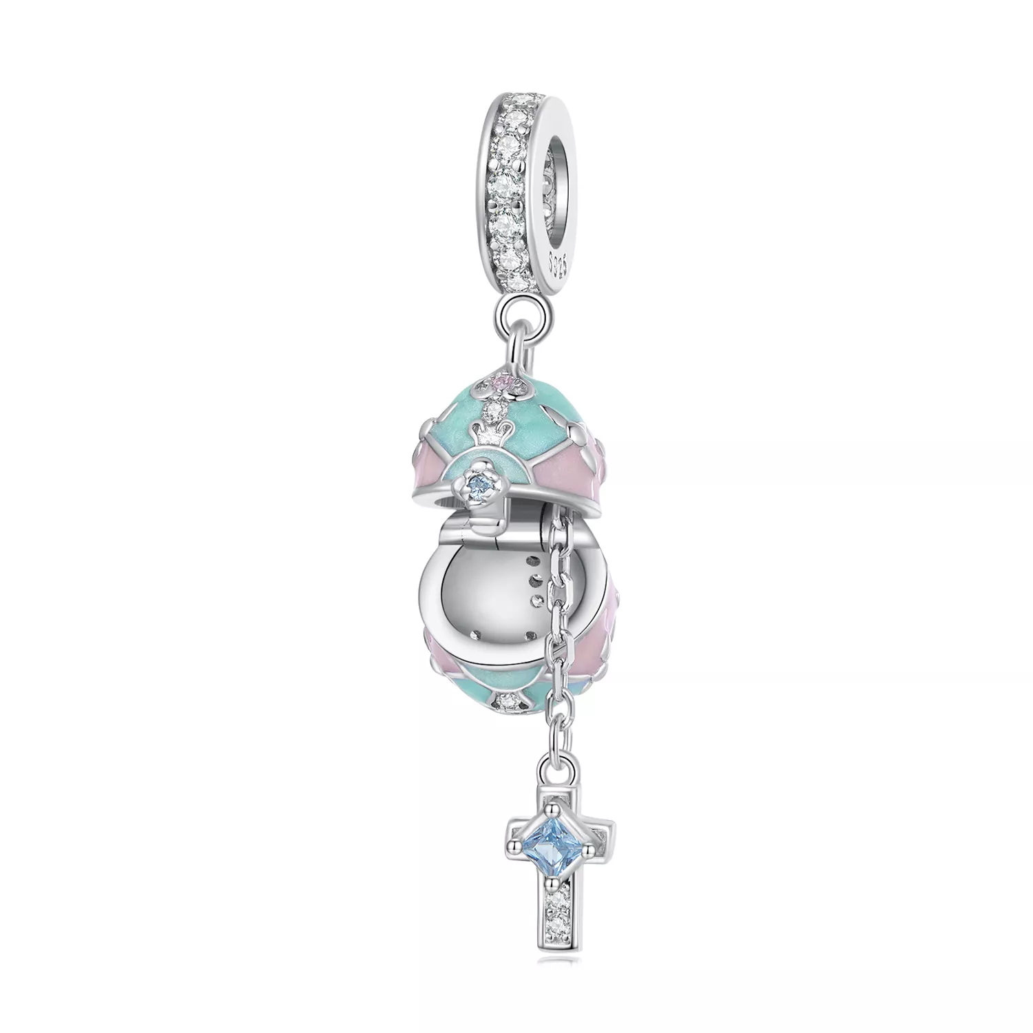 pandora estilo huevo de pascua dangling bsc779