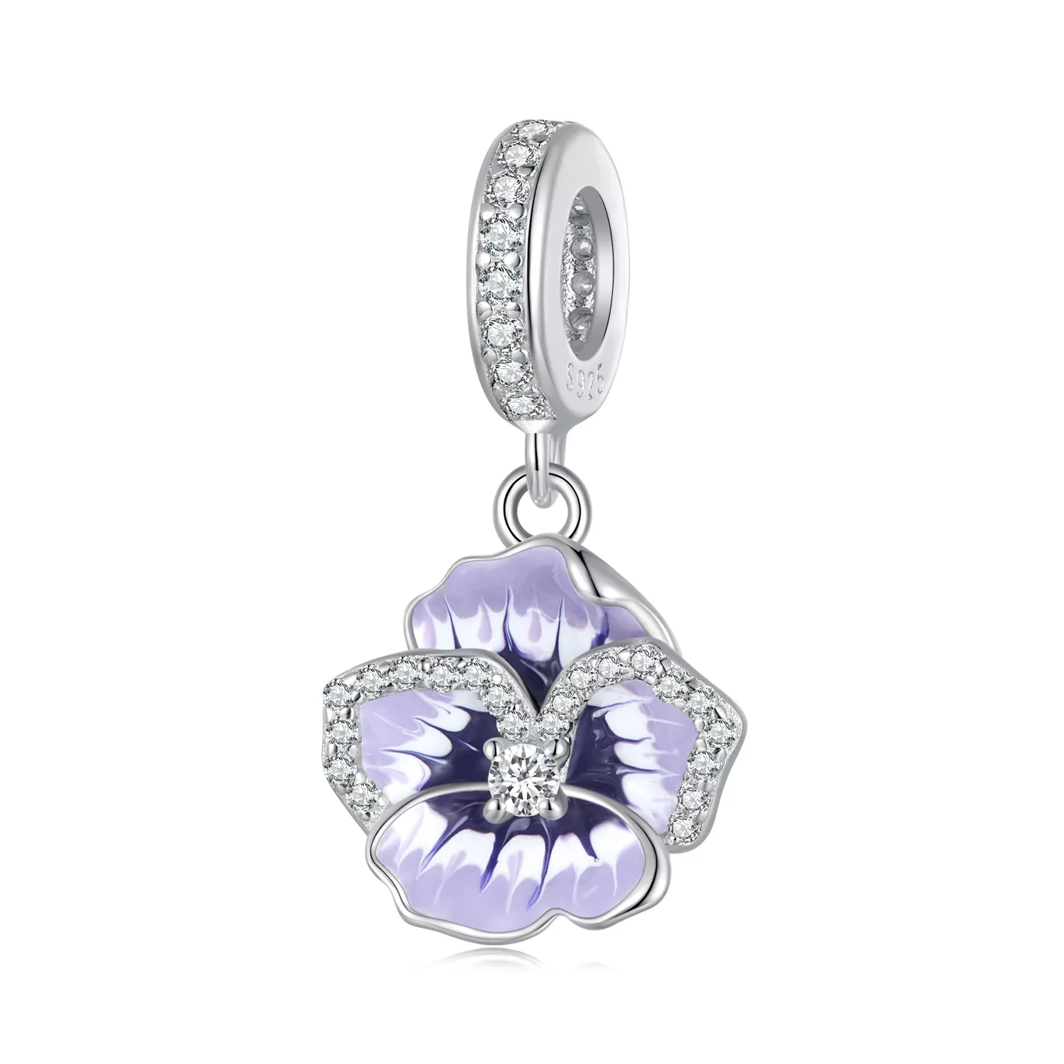 pendiente de margarita estilo pandora scc2583