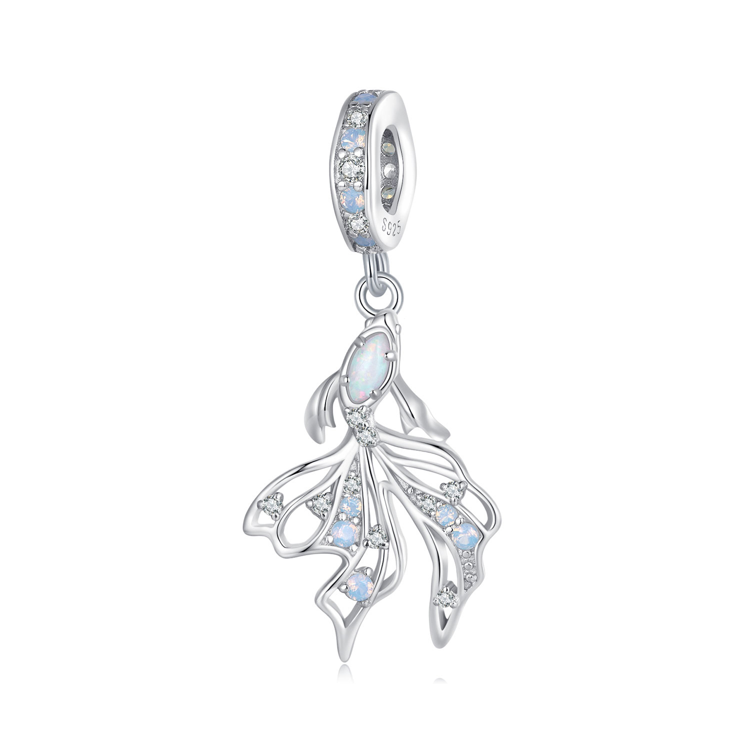 pez betta dangle estilo pandora bsc917
