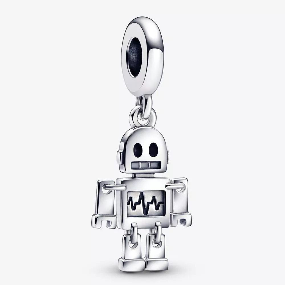 charm colgante de robot bestie bot de pandora 792250c01